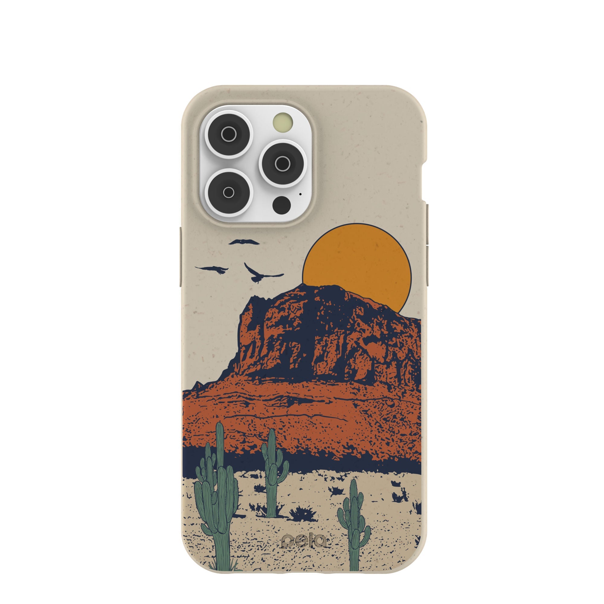 London Fog Canyon iPhone 14 Pro Max Case Refurbished - Pela Case refurbished available on Cerqular