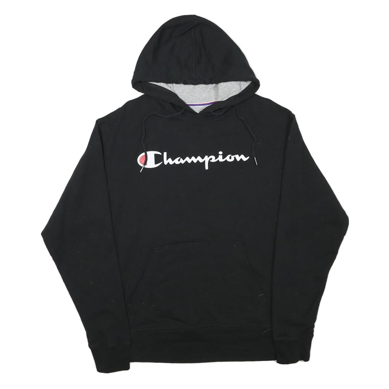 Buy CHAMPION Mens Black Pullover Hoodie M Cotton Blend Classic Logo Hooded Refurbished - $29.89 CHAMPION Mens Black Pullover Hoodie M Cotton Blend Classic Logo Hooded Refurbished - N/A refurbished available on Cerqular