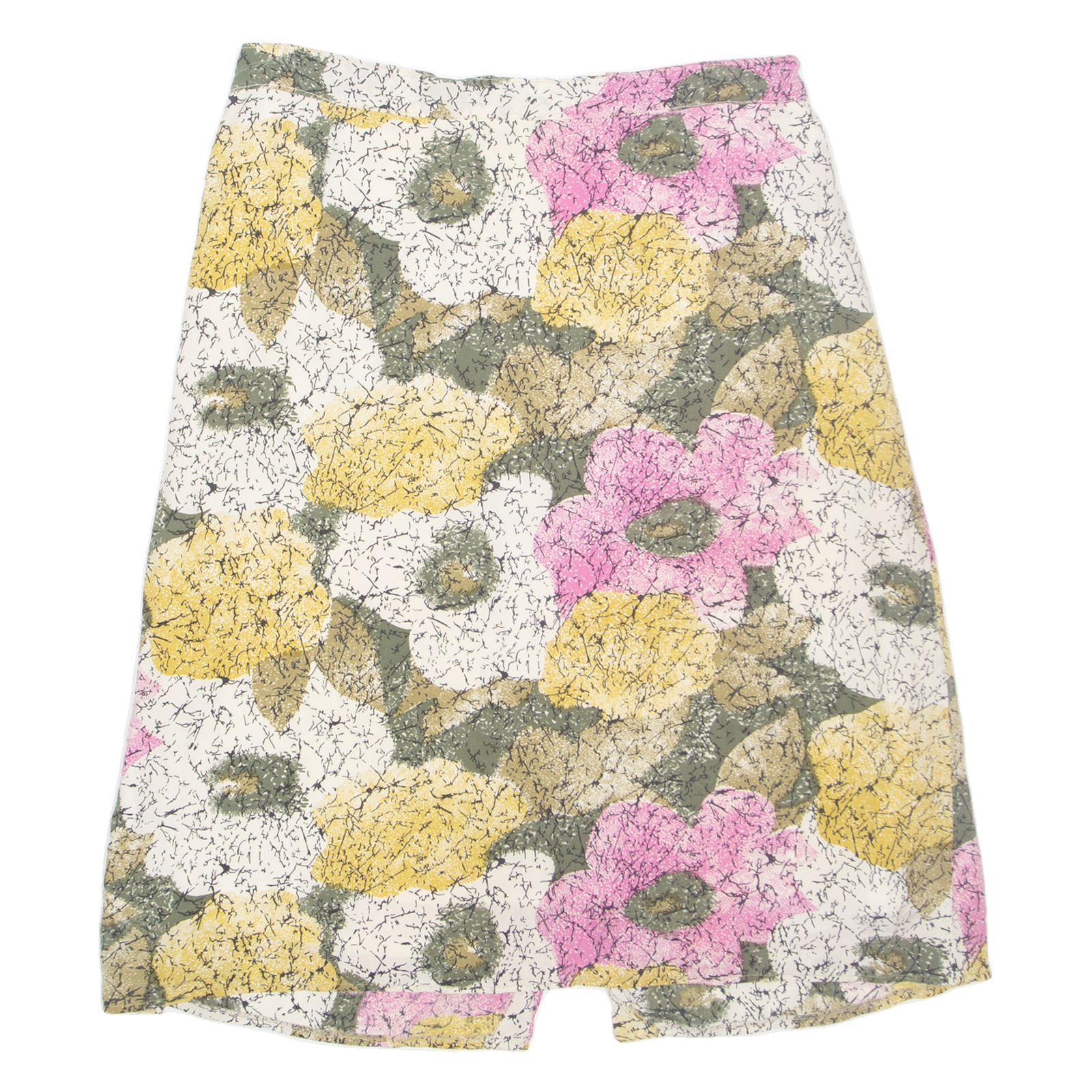 Womens Straight Skirt Pink Midi Floral M Refurbished - N/A refurbished available on Cerqular