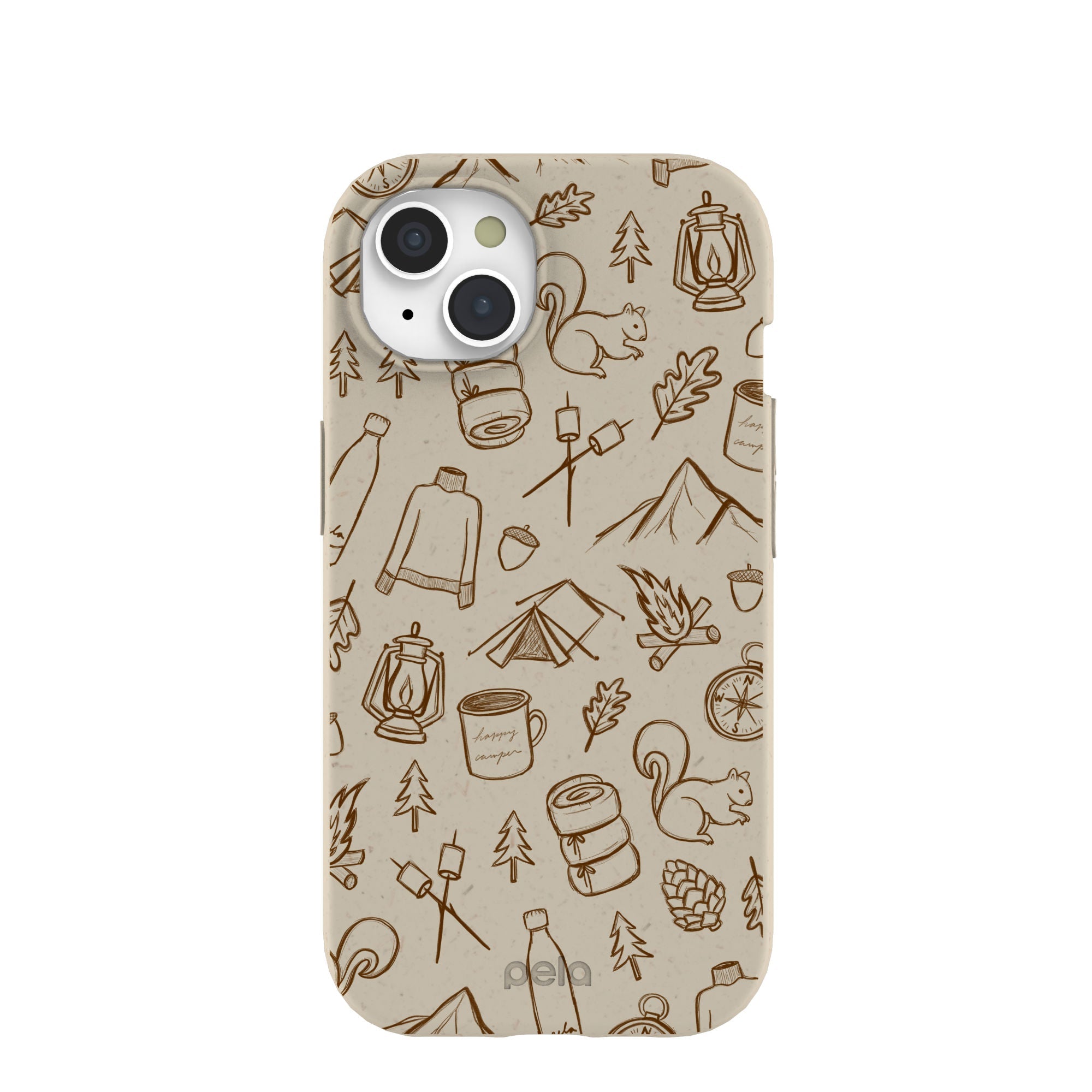 London Fog Camp Pela iPhone 15 Case Refurbished - Pela Case refurbished available on Cerqular