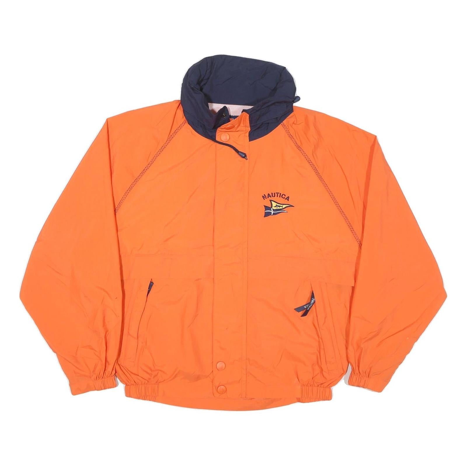 Buy NAUTICA Mens Orange & Navy Zip Jacket M Polyester Blend Plain Lightweight Casual Refurbished - $49.39 NAUTICA Mens Orange & Navy Zip Jacket M Polyester Blend Plain Lightweight Casual Refurbished - N/A refurbished available on Cerqular