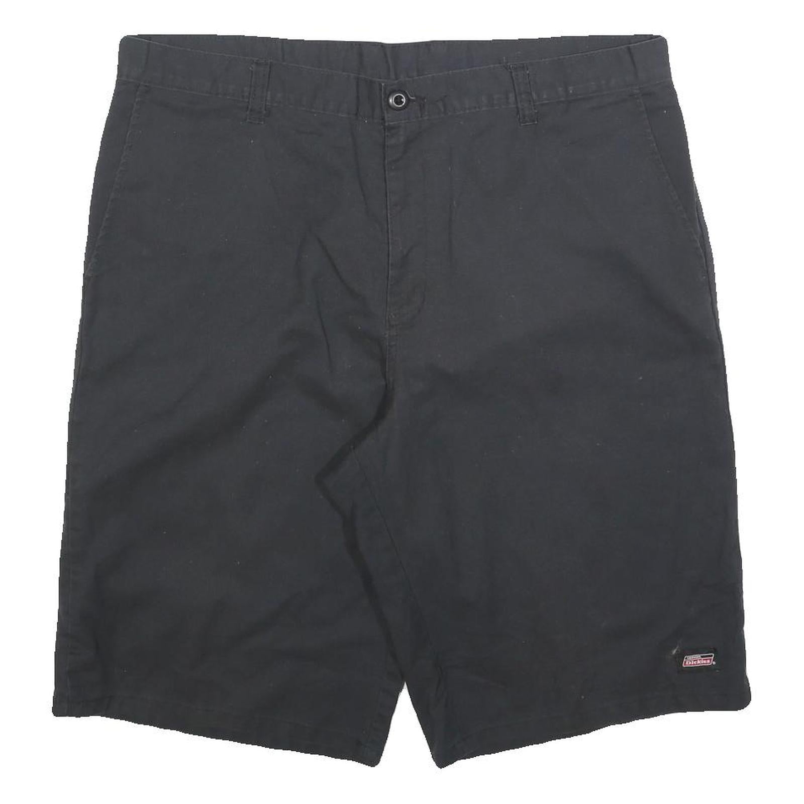 DICKIES Mens Black Casual Shorts XL W38 Workwear Cotton Blend Durable Refurbished - N/A refurbished available on Cerqular