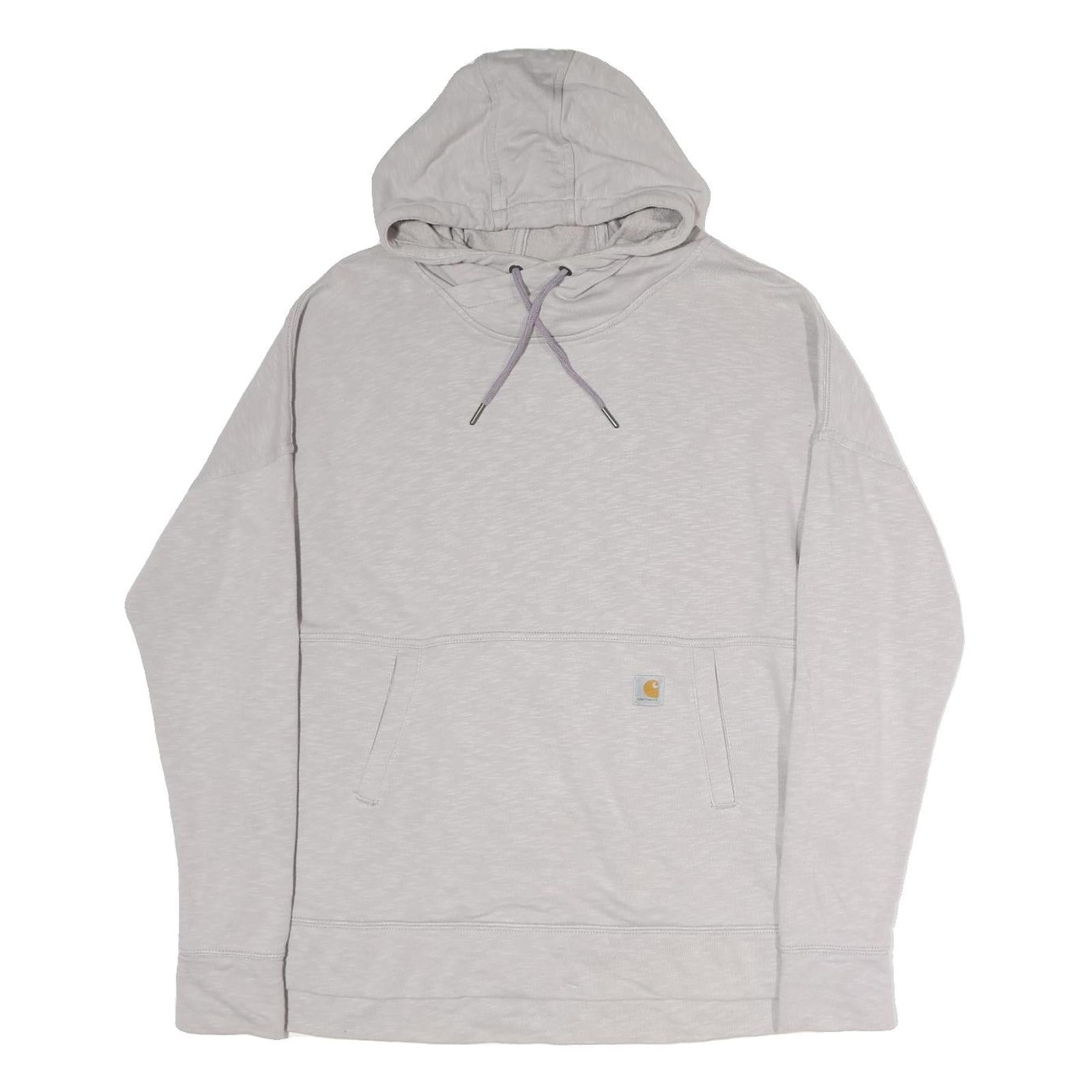 CARHARTT Womens Grey Pullover Hoodie M Cotton Casual Everyday Comfort Refurbished - N/A refurbished available on Cerqular