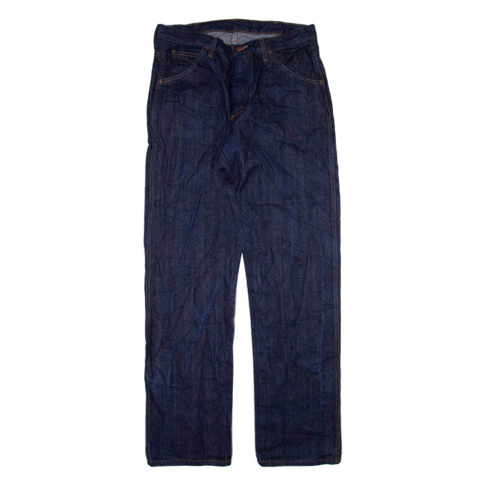 ROUND HOUSE Mens Jeans Blue Regular Straight W32 L35 Refurbished - N/A refurbished available on Cerqular