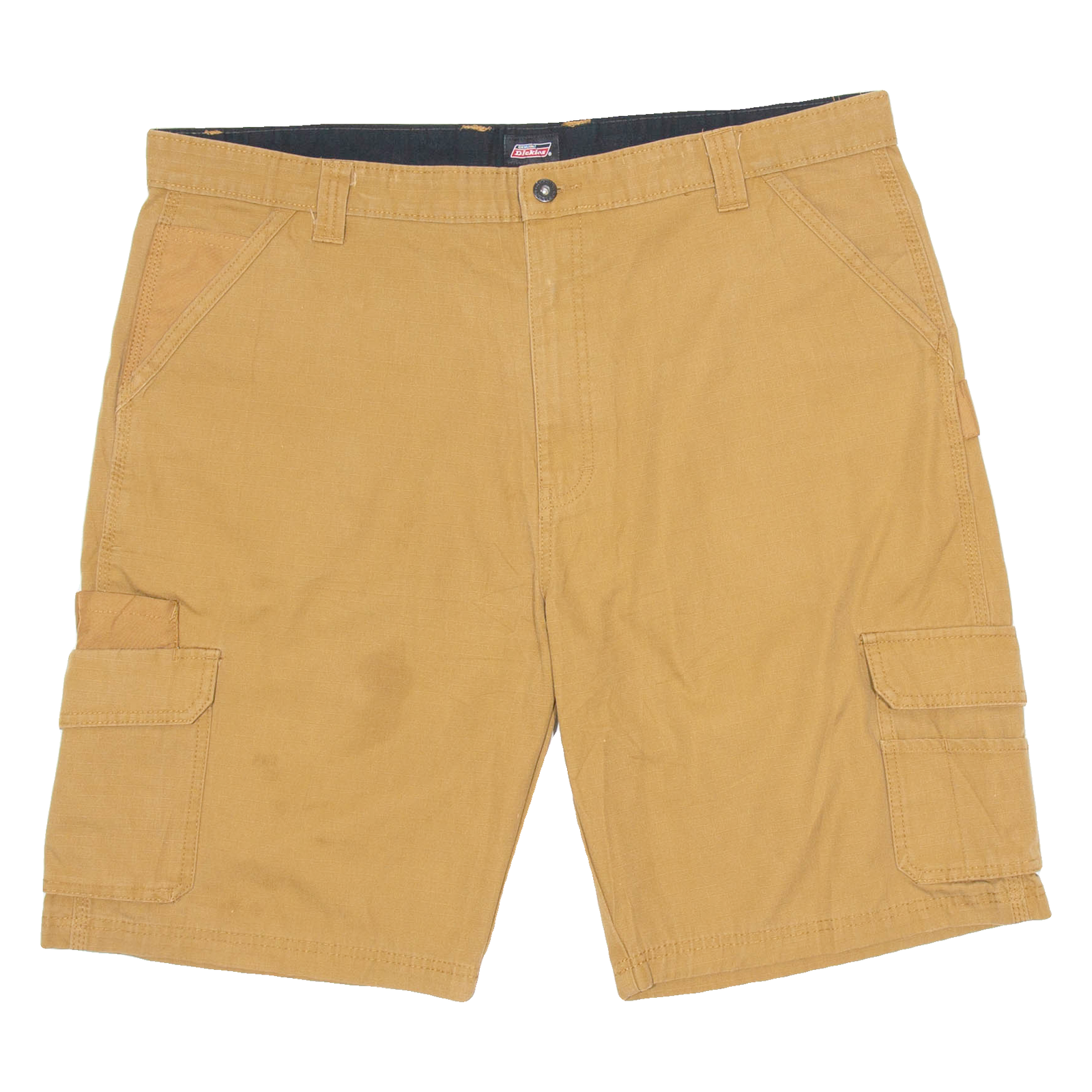 DICKIES Mens Workwear Shorts Brown Relaxed XL W40 Refurbished - N/A refurbished available on Cerqular