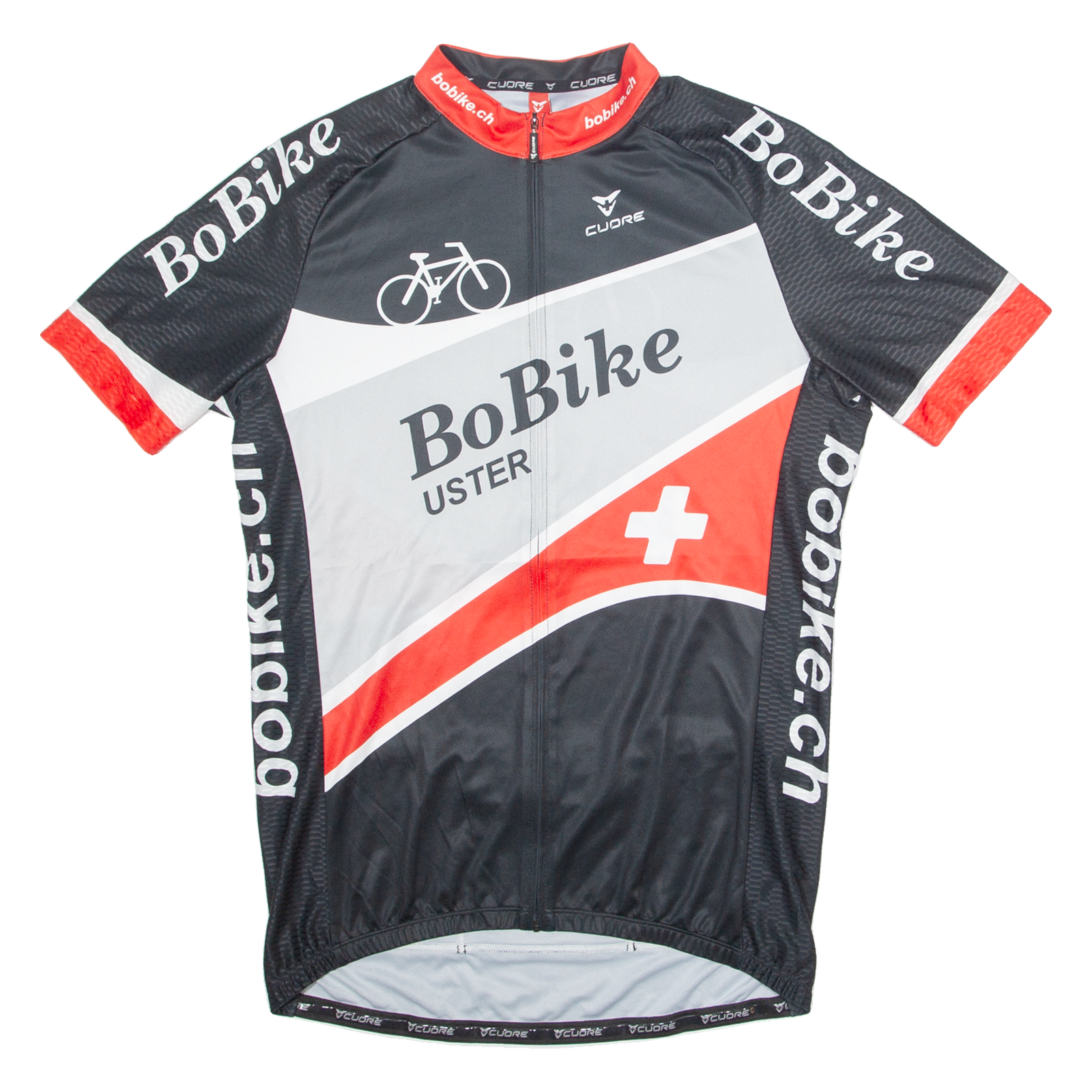 CUORE Cycling Mens Jersey Black 1/4 Zip 2XL Refurbished - N/A refurbished available on Cerqular