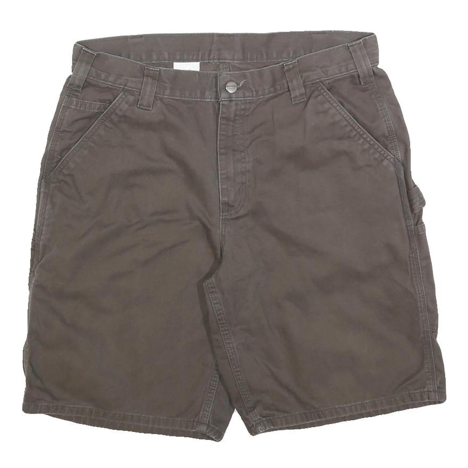 Buy CARHARTT Mens Shorts Brown Casual L W36 Workwear Cotton Blend Durable Refurbished - $45.49 CARHARTT Mens Shorts Brown Casual L W36 Workwear Cotton Blend Durable Refurbished - N/A refurbished available on Cerqular