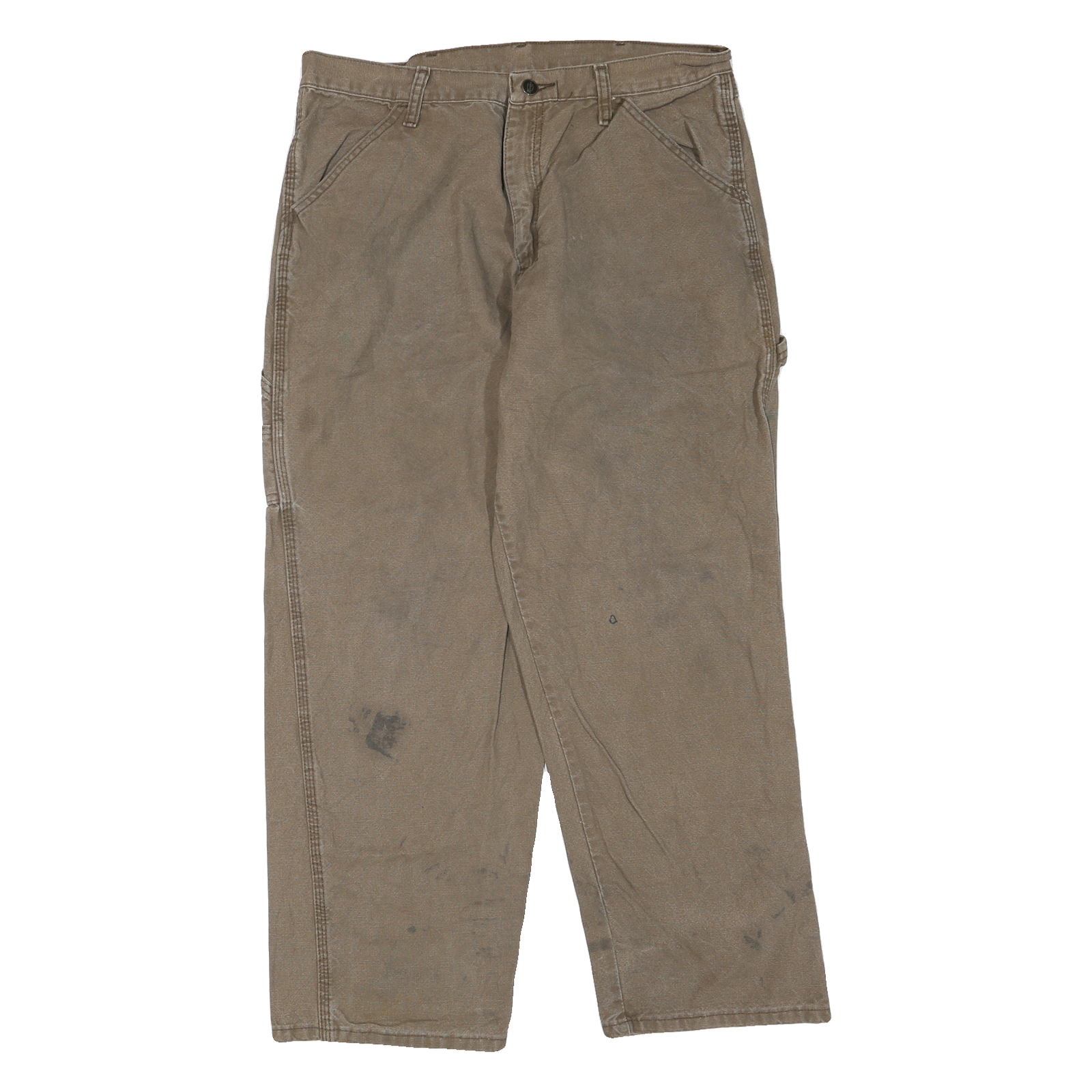 DICKIES Mens Jeans Beige Regular Straight Denim W32 L29 Workwear Utility Refurbished - N/A refurbished available on Cerqular