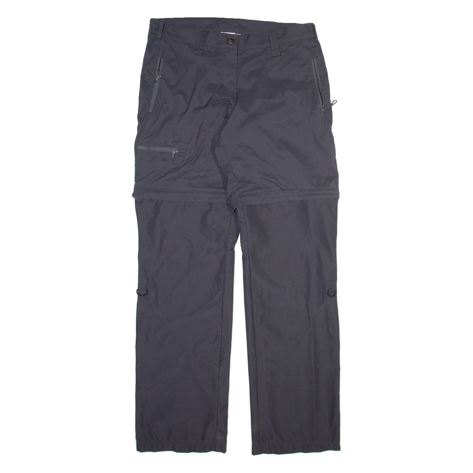 INOC Detachable Legs Mens Trousers Grey Regular Straight W32 L32 Refurbished - N/A refurbished available on Cerqular