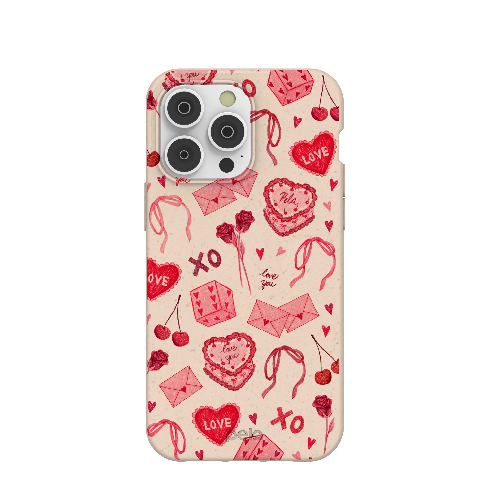 Seashell Love Pack iPhone 14 Pro Max Case Refurbished - Pela Case refurbished available on Cerqular