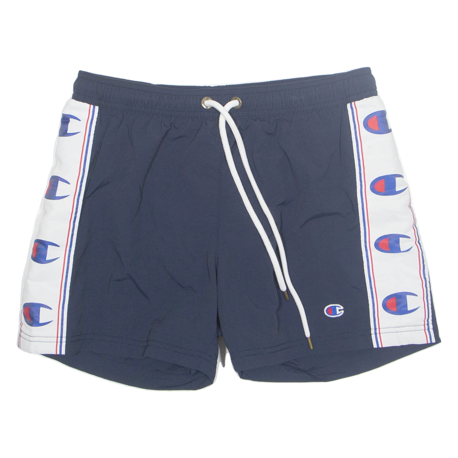 CHAMPION Mesh Lined SPORTS Mens Swimming Shorts Blue S W28 Refurbished - N/A refurbished available on Cerqular