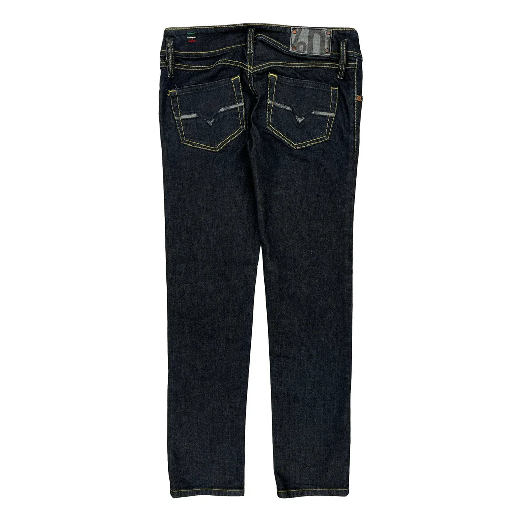 Diesel Matic Skinny Jeans - 30W UK 8 Dark Wash Cotton Refurbished - Thrifted (note: this is a term often used to describe second- refurbished available on Cerqular