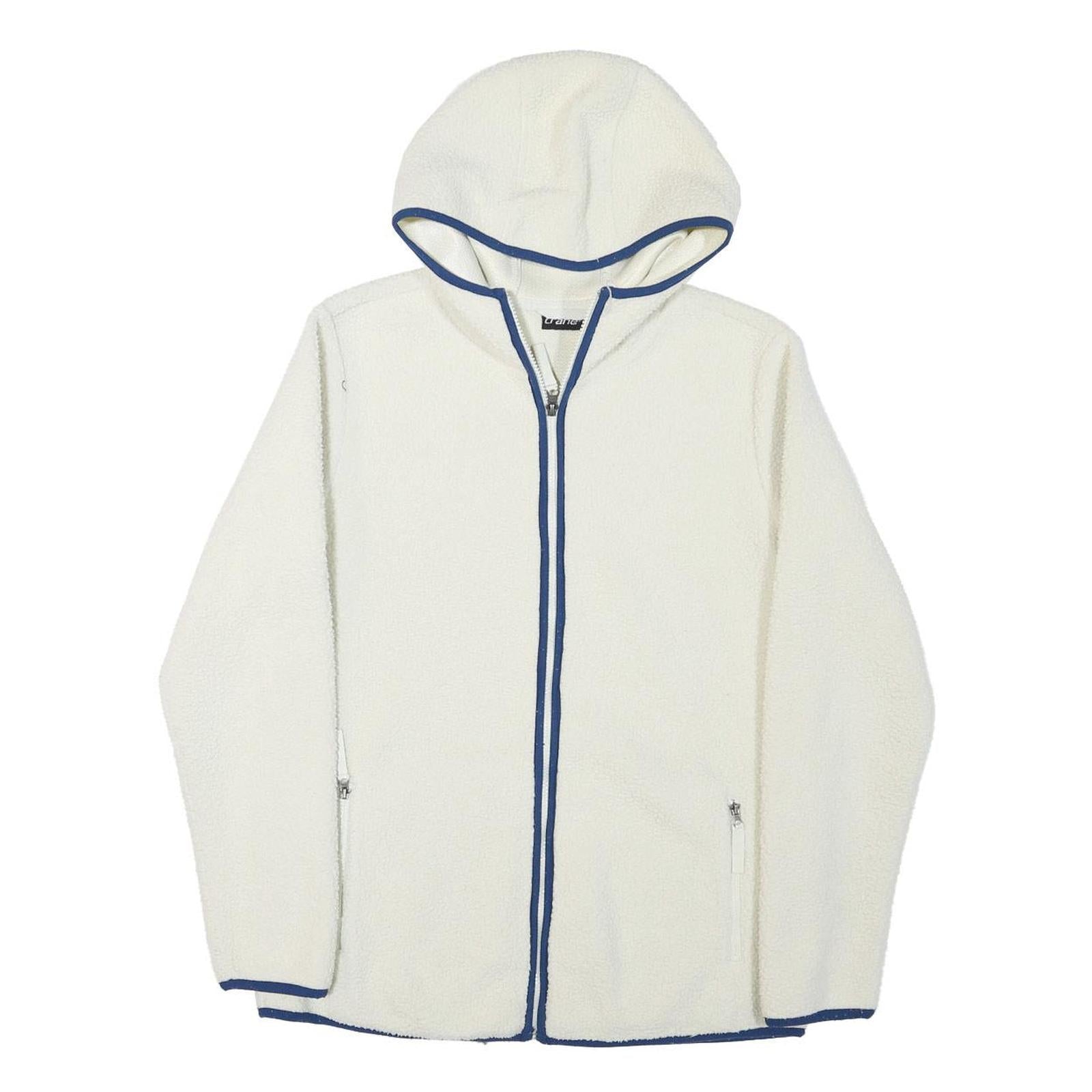 Buy CRANE Mens White Hoodie M Full Zip Warm Fleece Jacket Casual Outerwear Refurbished - $23.39 CRANE Mens White Hoodie M Full Zip Warm Fleece Jacket Casual Outerwear Refurbished - N/A refurbished available on Cerqular