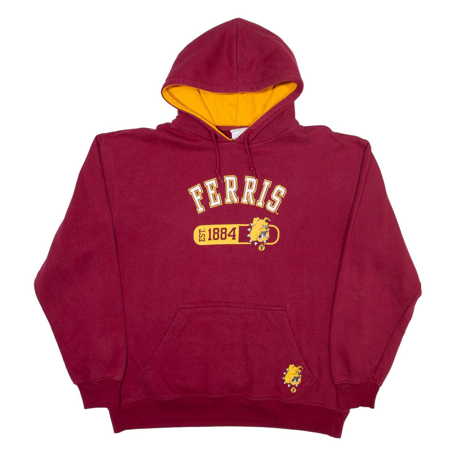 PRO EDGE Ferris Mens Red Hoodie USA L Refurbished - N/A refurbished available on Cerqular
