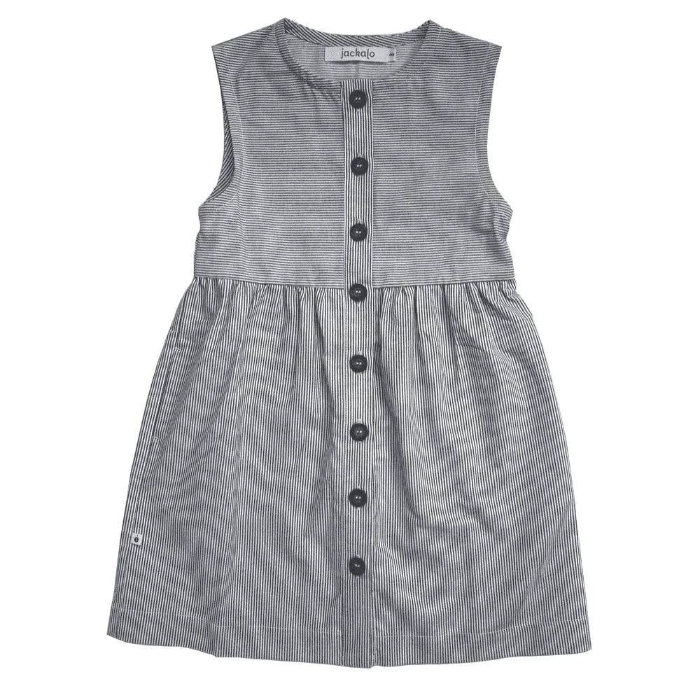 Jo Dress- Engineer Stripe | Size: 8 y Refurbished - N/A refurbished available on Cerqular