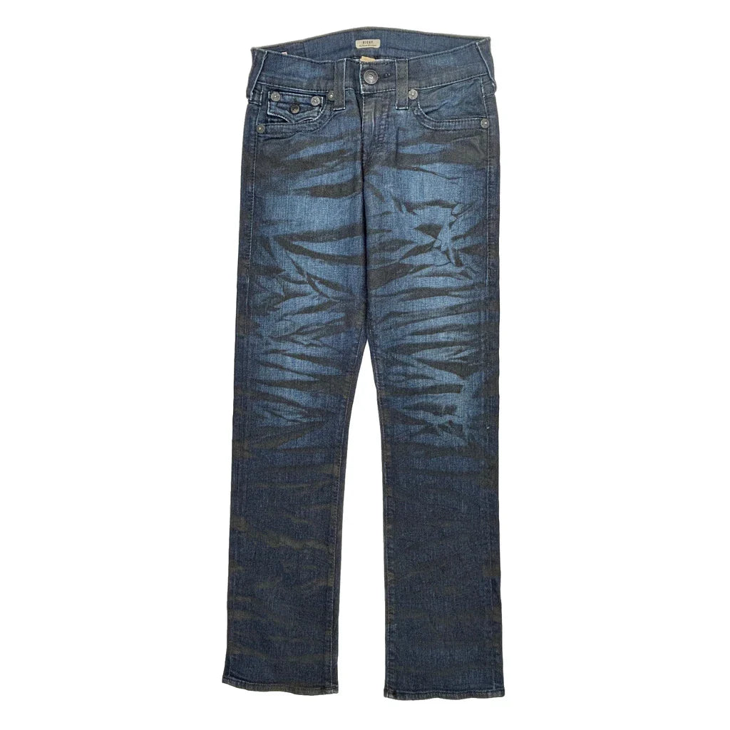 True Religion Jeans - 30W UK 10 Dark Wash Cotton Refurbished - Thrifted (note: this is a term often used to describe second- refurbished available on Cerqular