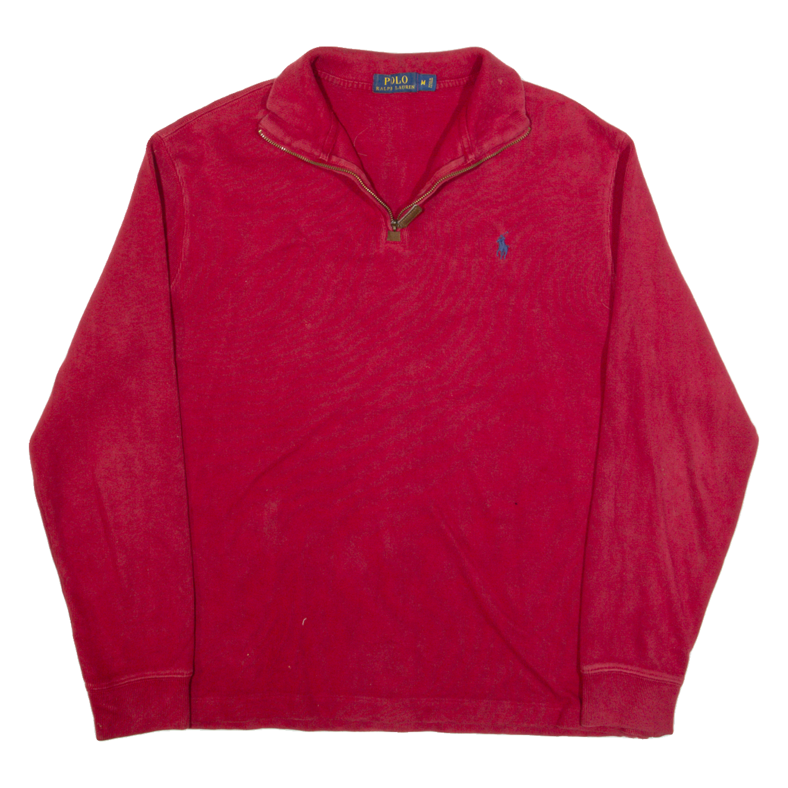 Buy POLO RALPH LAUREN Mens Jumper Red 1/4 Zip Tight Knit M Refurbished - $57.19 POLO RALPH LAUREN Mens Jumper Red 1/4 Zip Tight Knit M Refurbished - N/A refurbished available on Cerqular