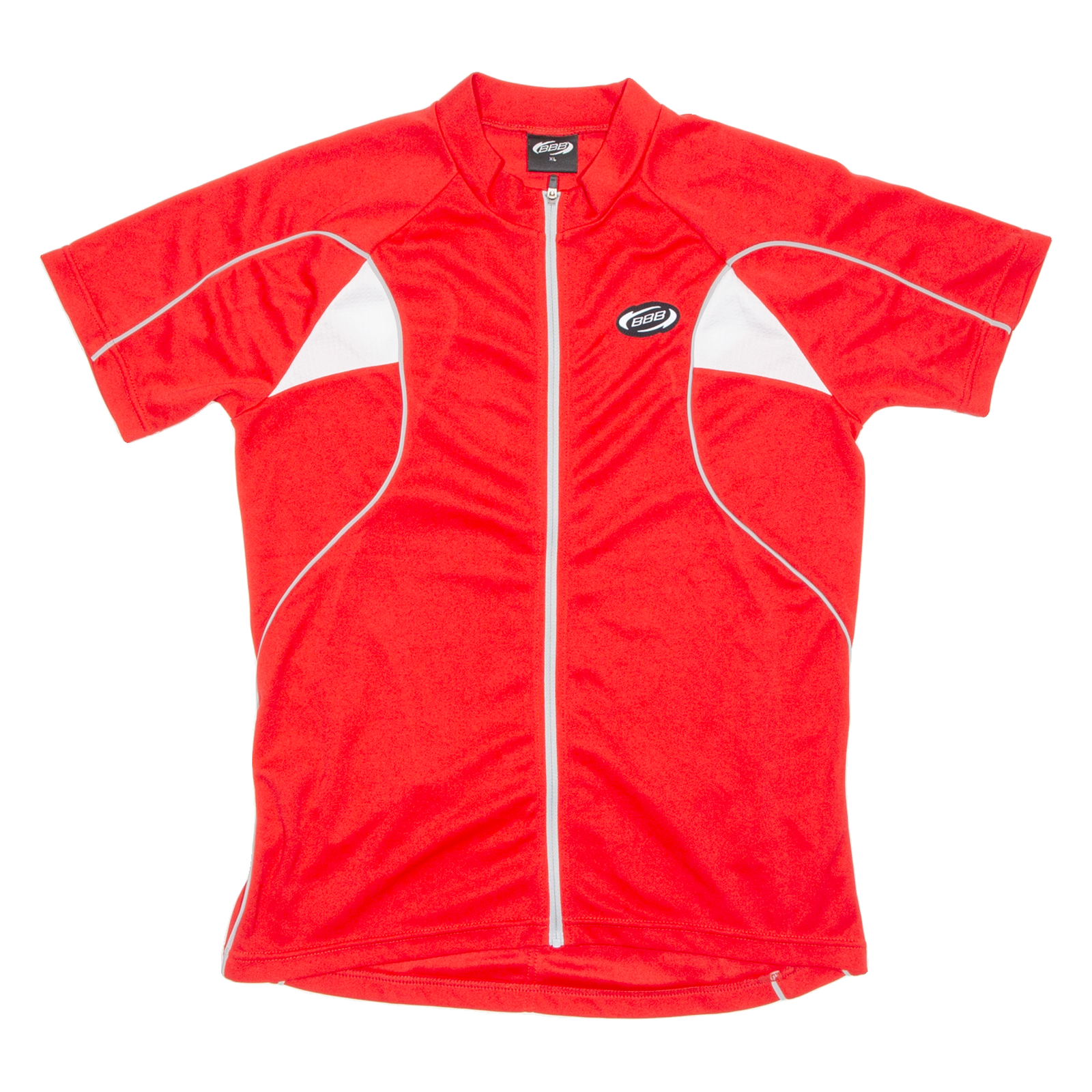 Cycling Mens Jersey Red Full Zip XL Refurbished - N/A refurbished available on Cerqular