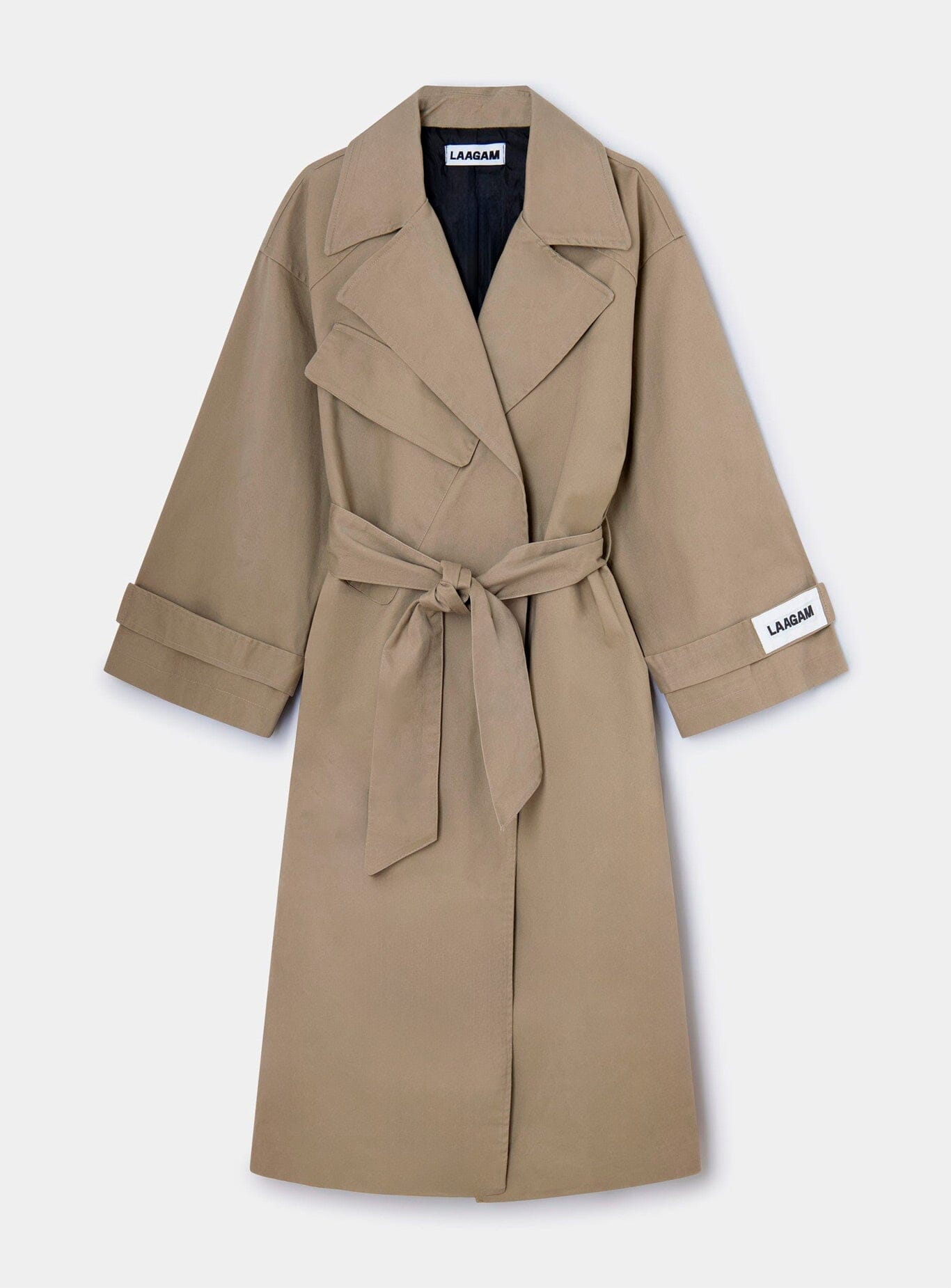 Buy LONDRES BEIGE TRENCH | Size: L Refurbished - $259.13 LONDRES BEIGE TRENCH | Size: L Refurbished - N/A (Note: Laagam is a Hindi word that means refurbished available on Cerqular