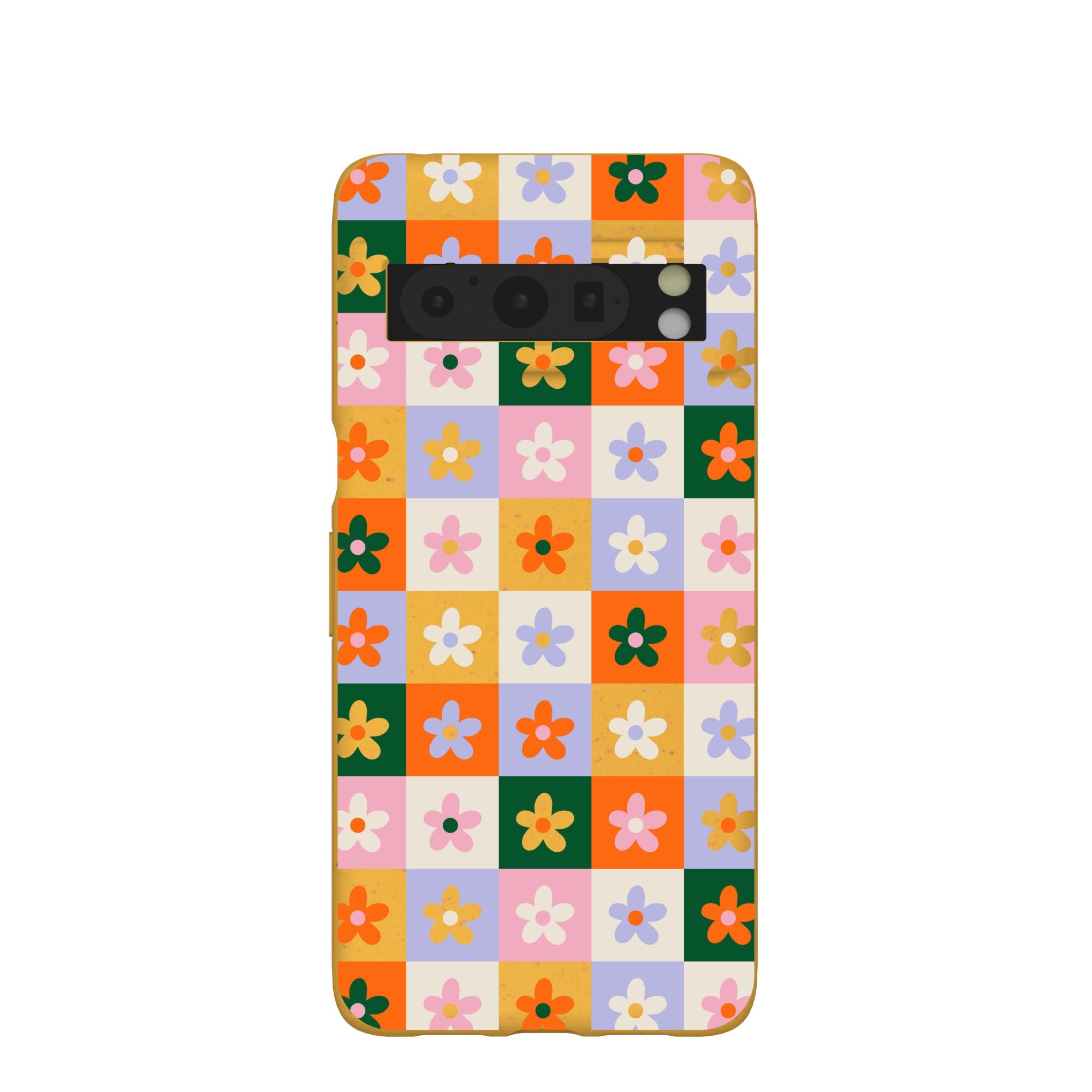 Honey Flower Tiles Google Pixel 8 Pro Case Refurbished - Pela Case refurbished available on Cerqular
