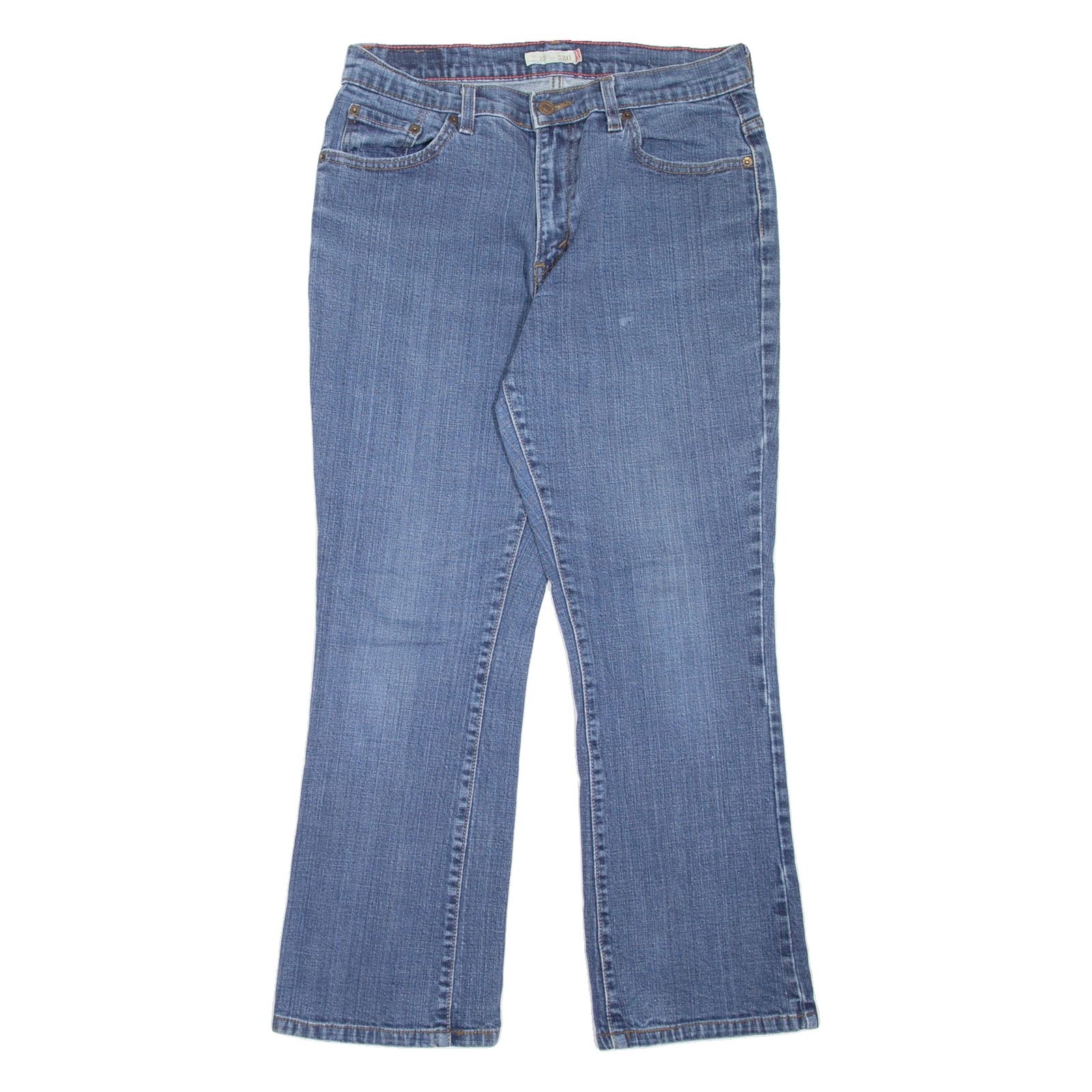 LEVI'S 550 Womens Jeans Blue Relaxed Bootcut Stone Wash W28 L27 Refurbished - N/A refurbished available on Cerqular