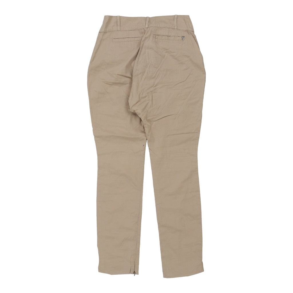 Dondup Trousers - 28W UK 10 Beige Cotton Refurbished - Thrifted (note: this is a term often used to describe second- refurbished available on Cerqular