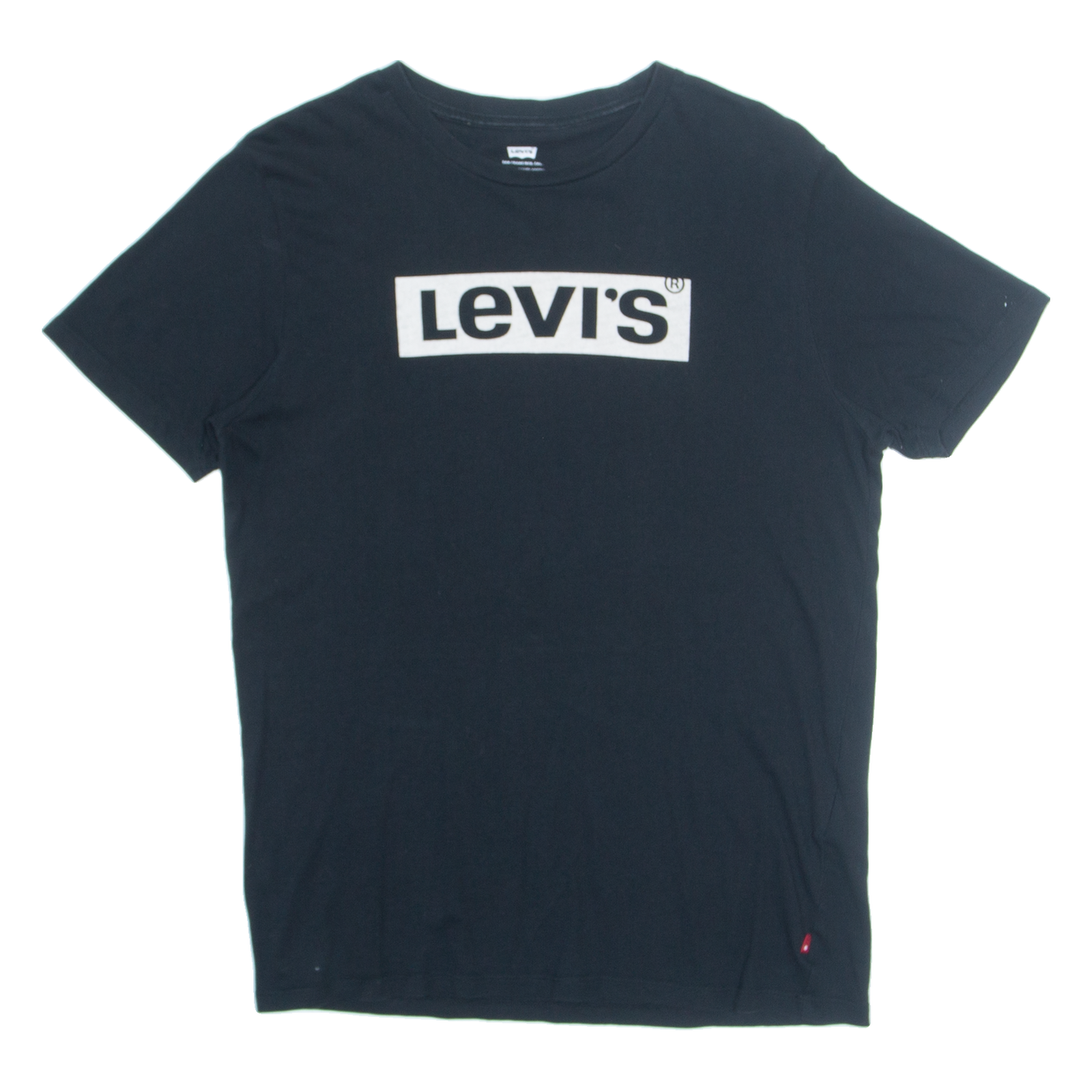 LEVI'S Mens T-Shirt Black S Refurbished - N/A refurbished available on Cerqular