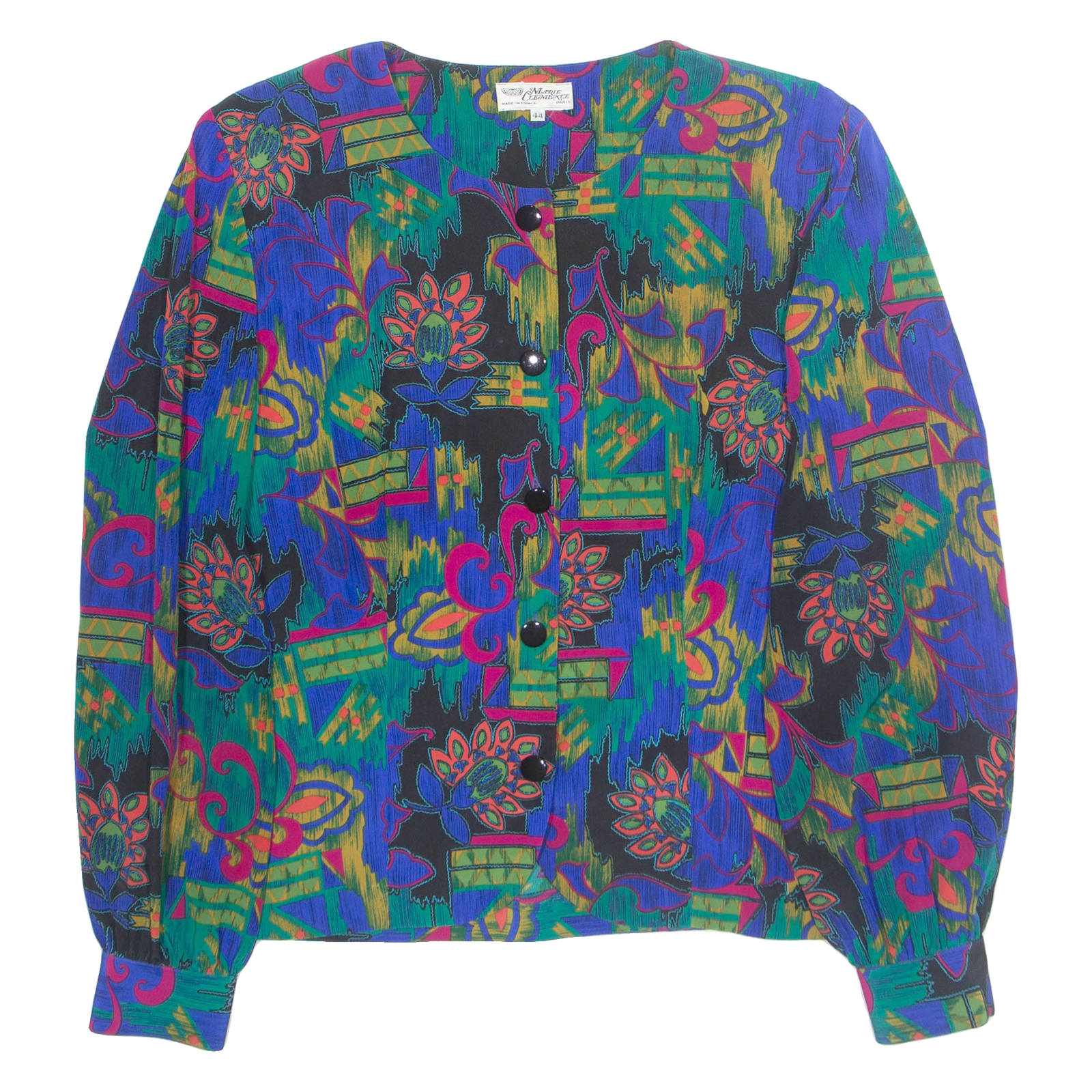 Buy MARIE CLEMENCE Womens Printed Blouse Blue Long Sleeve Floral M Refurbished - $16.89 MARIE CLEMENCE Womens Printed Blouse Blue Long Sleeve Floral M Refurbished - N/A refurbished available on Cerqular