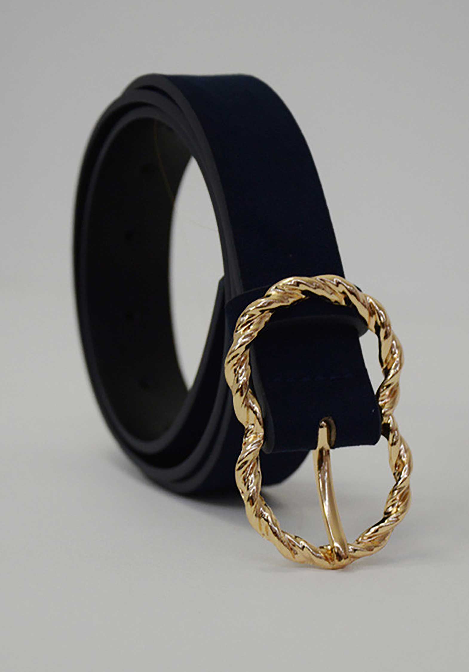 Belt Nenuphar Marine | Color: MARINE | Size: U Refurbished - Rue Madame is a known brand, and the standardized name is " refurbished available on Cerqular