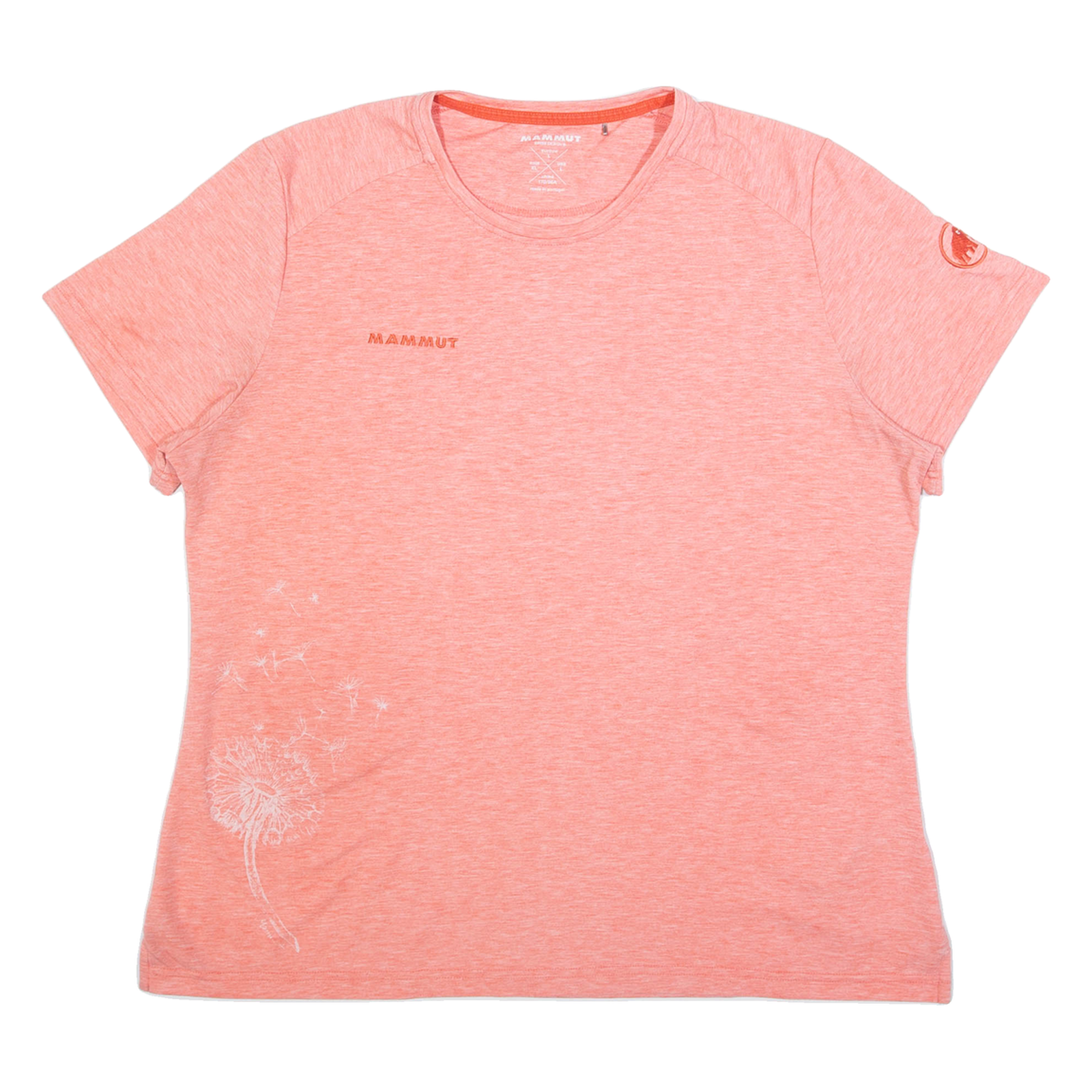 MAMMUT Womens T-Shirt Red L Refurbished - N/A refurbished available on Cerqular