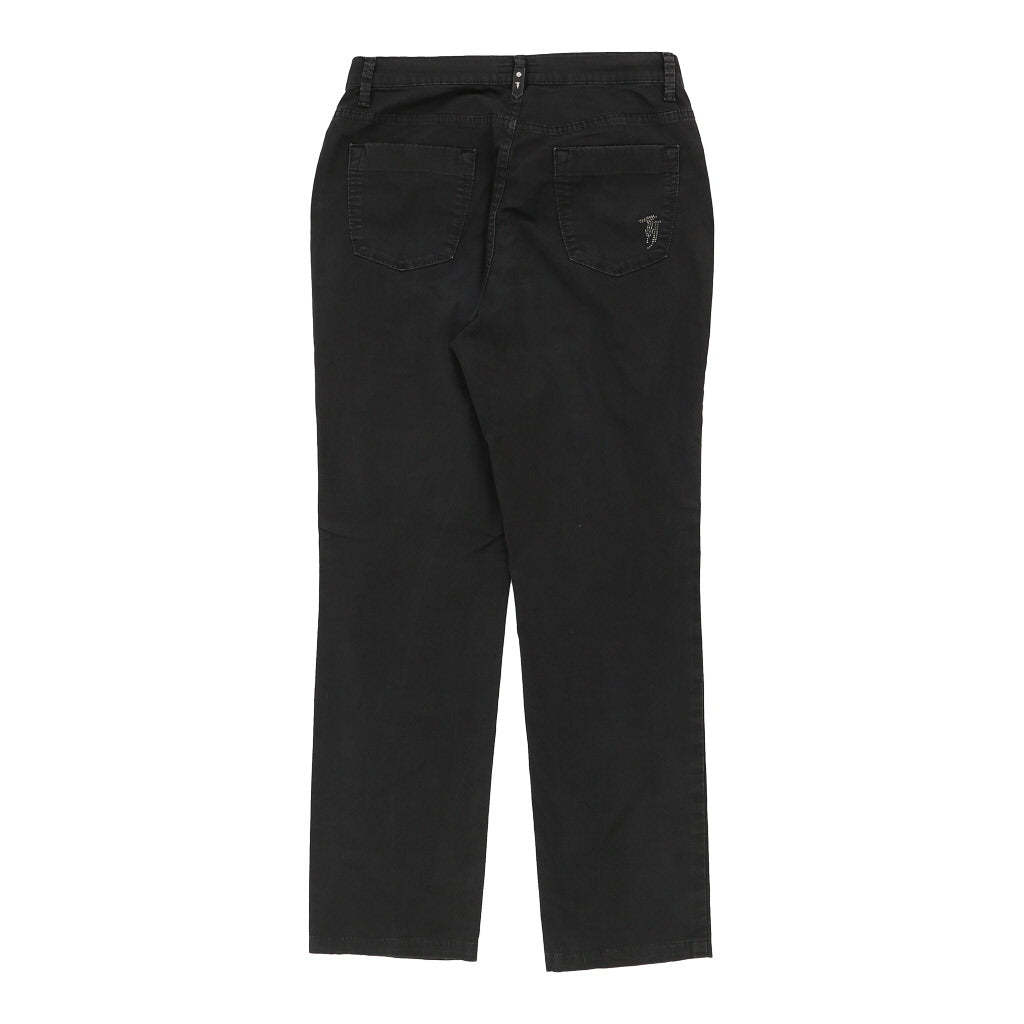 Buy Trussardi Jeans - 30W UK 10 Black Cotton Refurbished - $26.12 Trussardi Jeans - 30W UK 10 Black Cotton Refurbished - Thrifted (note: this is a term often used to describe second- refurbished available on Cerqular