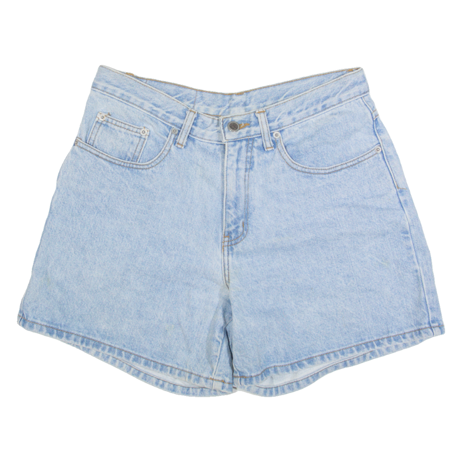 RIO Womens Denim Shorts Blue 90s S W28 Refurbished - N/A refurbished available on Cerqular