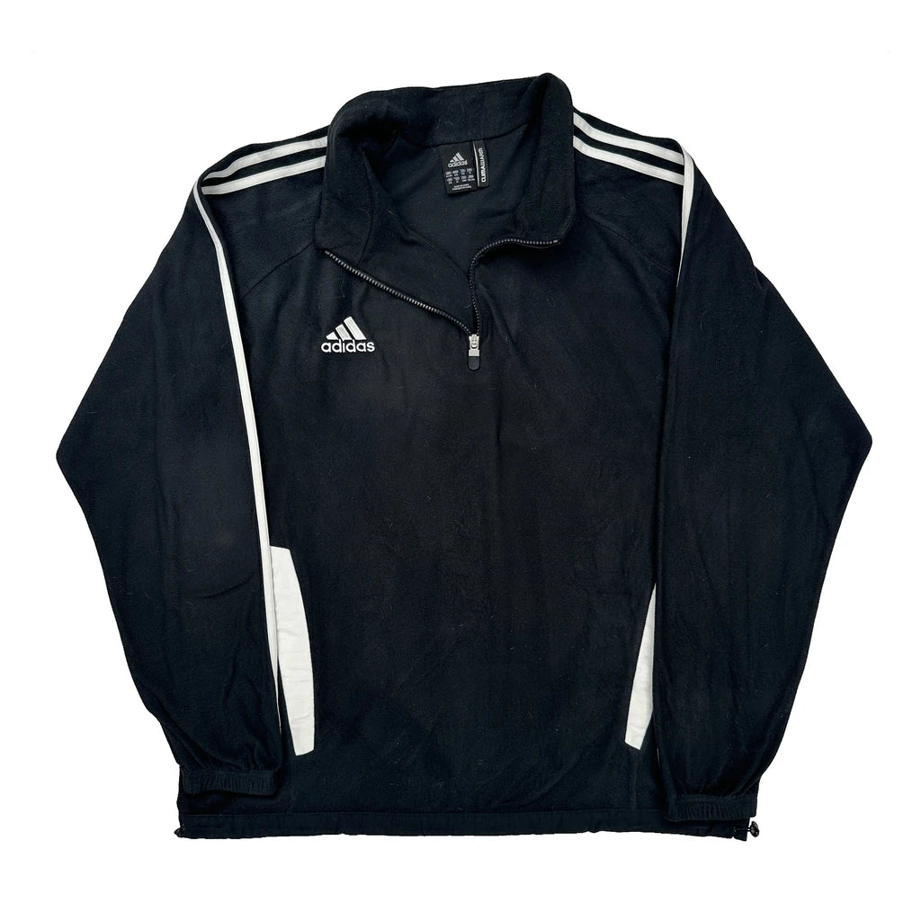 Adidas Jacket - 2XL White Polyester Refurbished - Thrifted (note: this is a term often used to describe second- refurbished available on Cerqular