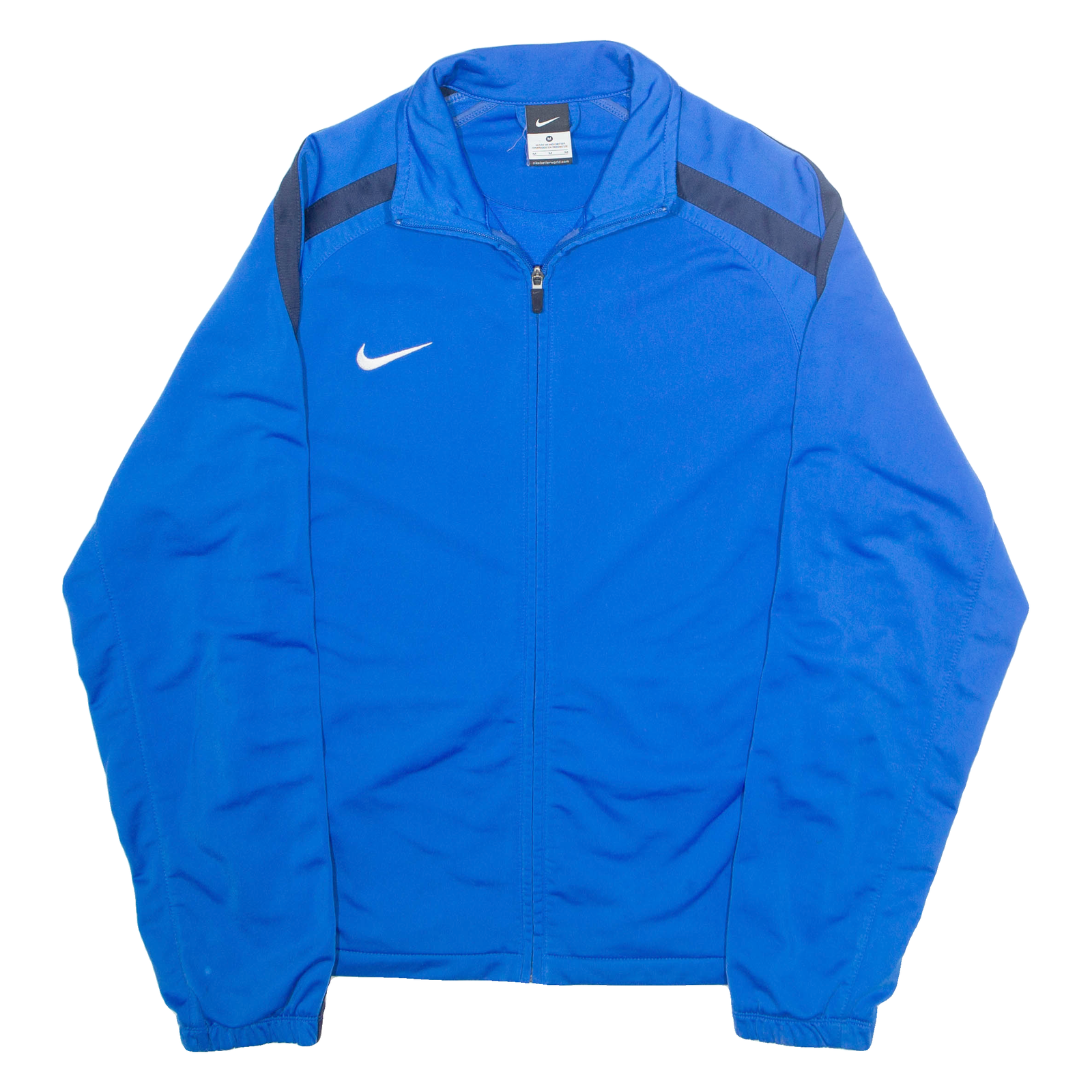NIKE Mens Track Jacket Blue M Refurbished - N/A refurbished available on Cerqular