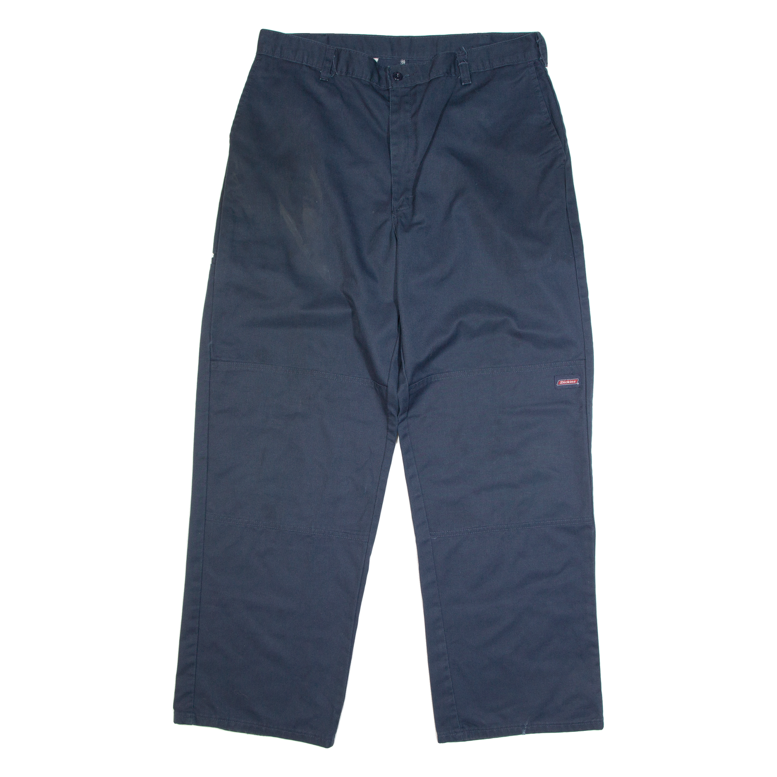 DICKIES Chino Style Workwear Mens Trousers Blue Classic Straight W35 L31 Refurbished - N/A refurbished available on Cerqular