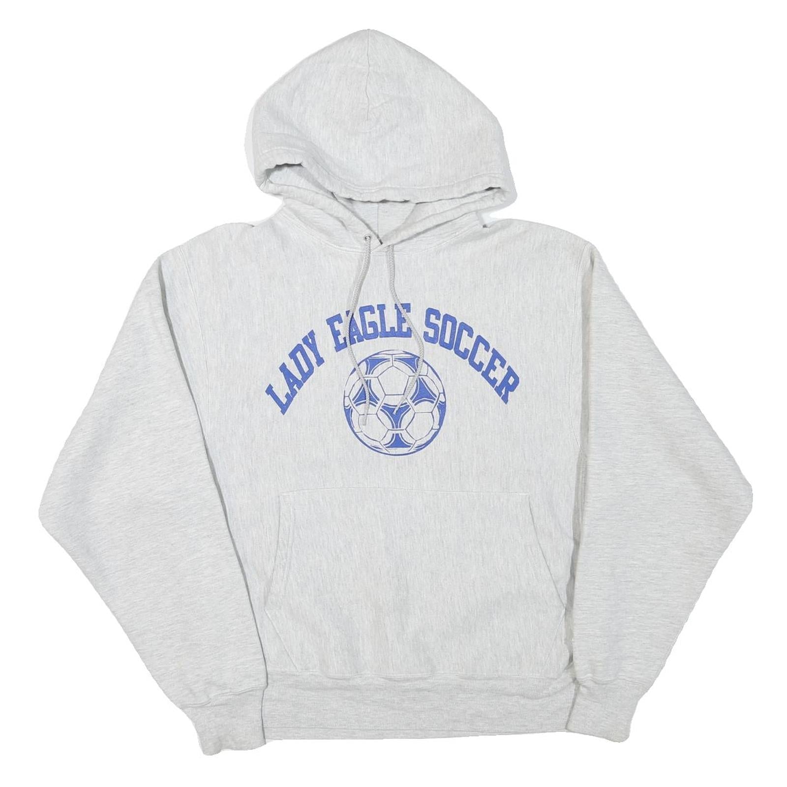 Buy CHAMPION Mens Grey Lady Eagle Soccer Pullover Hoodie M Sportswear Cotton Blend Refurbished - $33.79 CHAMPION Mens Grey Lady Eagle Soccer Pullover Hoodie M Sportswear Cotton Blend Refurbished - N/A refurbished available on Cerqular