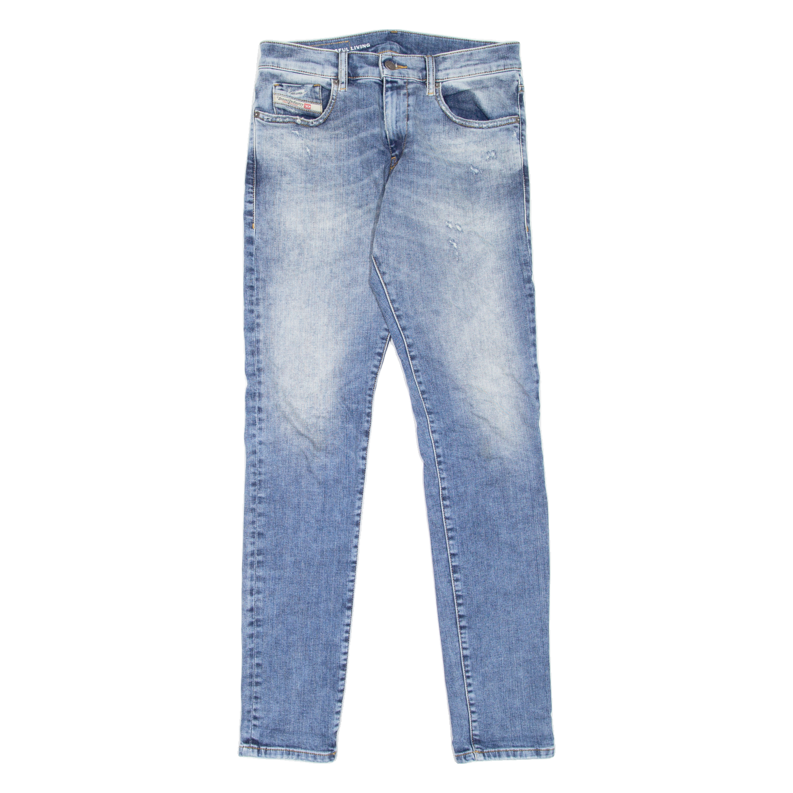 DIESEL Mens Jeans Blue Slim Skinny Stone Wash W29 L32 Refurbished - N/A refurbished available on Cerqular