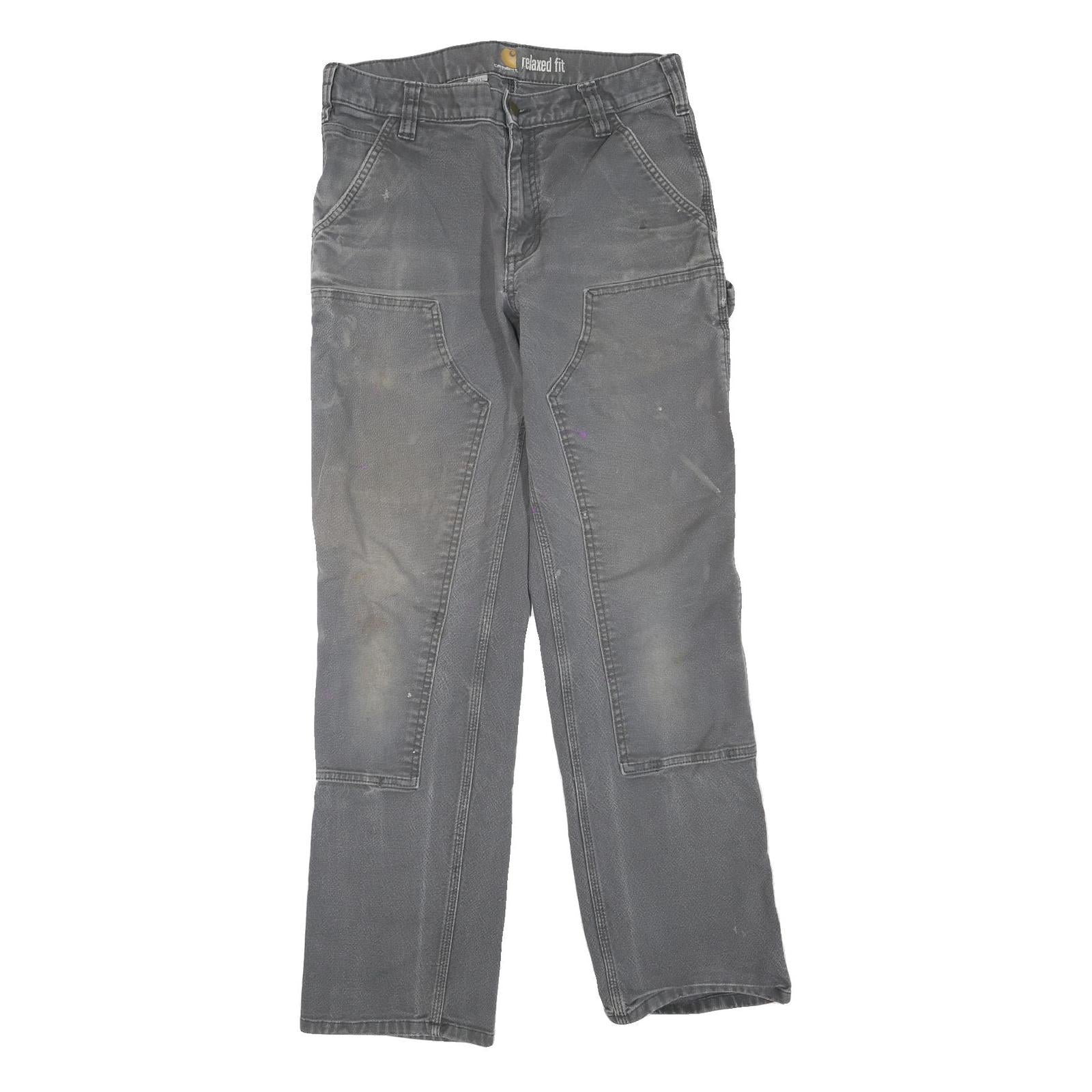 Buy CARHARTT Mens Jeans Grey Regular Straight Denim W31 L32 Workwear Zip Closure Refurbished - $40.29 CARHARTT Mens Jeans Grey Regular Straight Denim W31 L32 Workwear Zip Closure Refurbished - N/A refurbished available on Cerqular