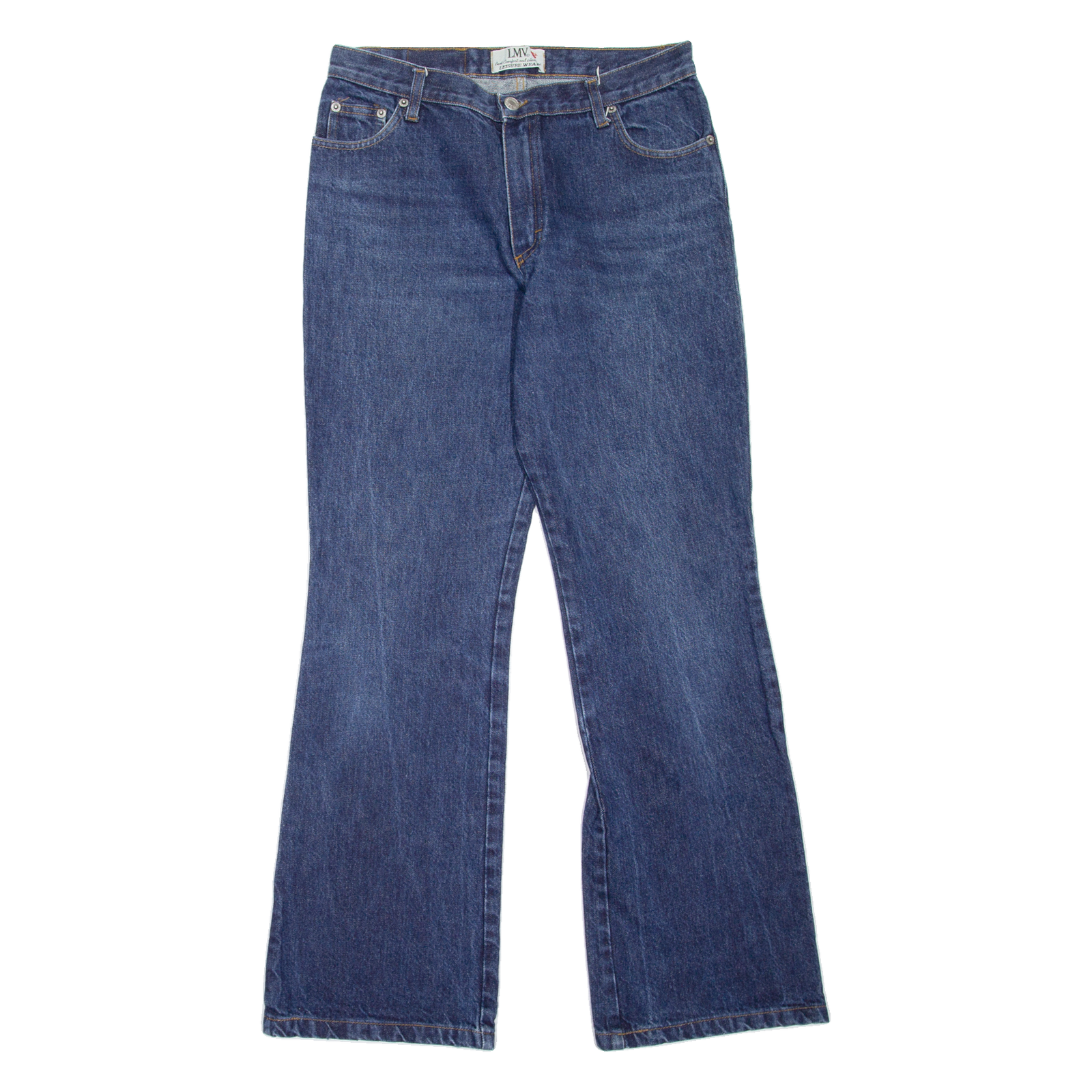 LMV Womens Jeans Blue Regular Bootcut W30 L31 Refurbished - N/A refurbished available on Cerqular