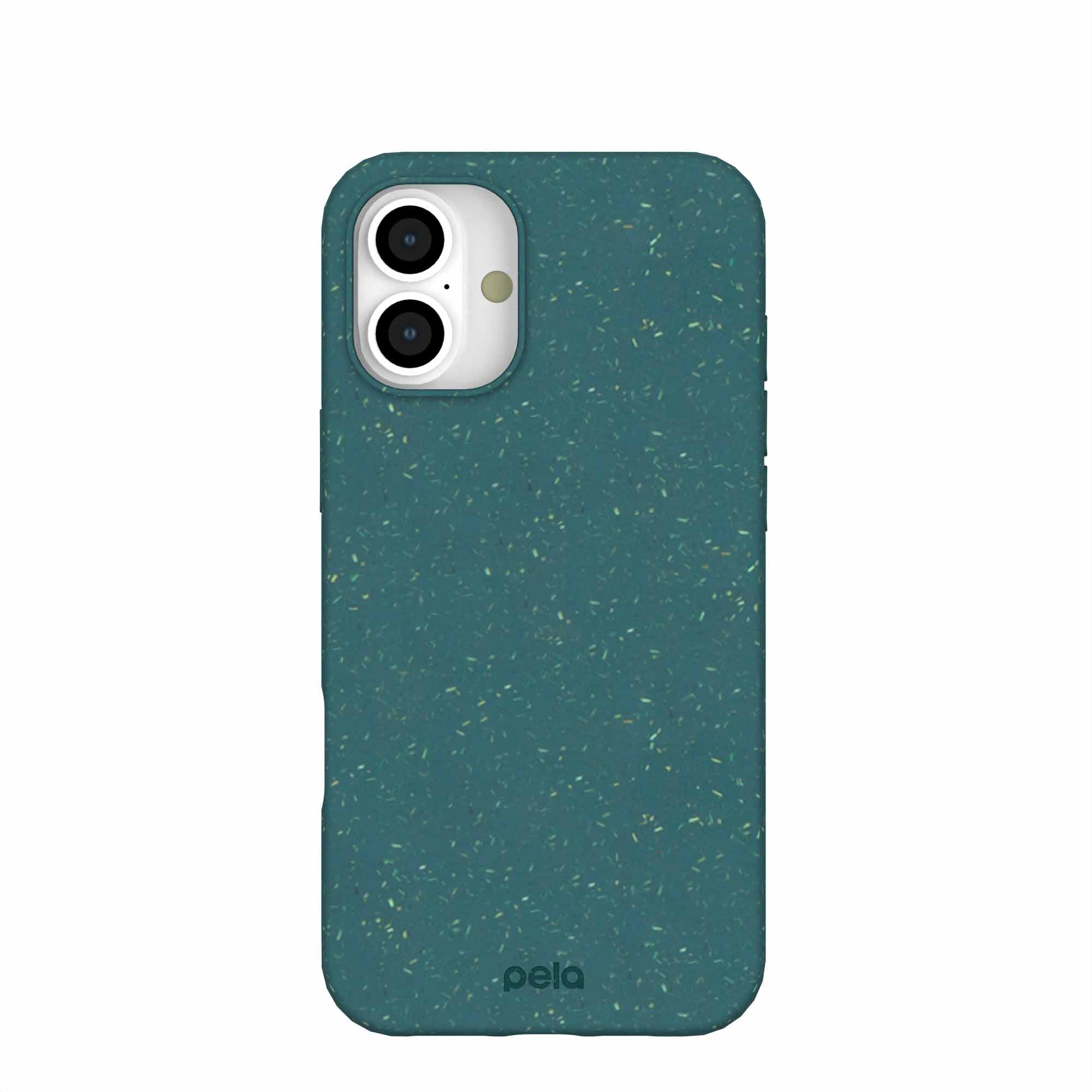 Green iPhone 16 Plus Case Refurbished - Pela Case refurbished available on Cerqular