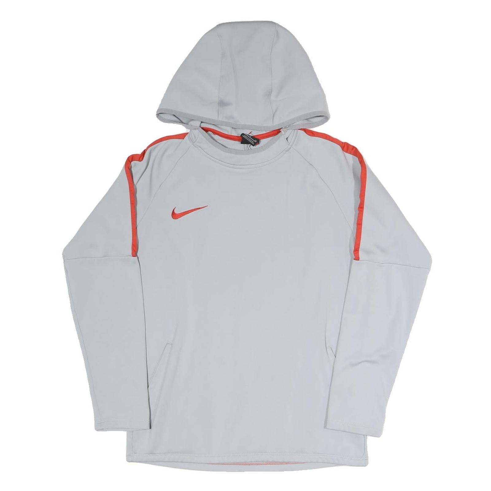 Buy NIKE Mens Grey & Orange Hoodie S Sports Fashion Comfort Refurbished - $41.59 NIKE Mens Grey & Orange Hoodie S Sports Fashion Comfort Refurbished - N/A refurbished available on Cerqular