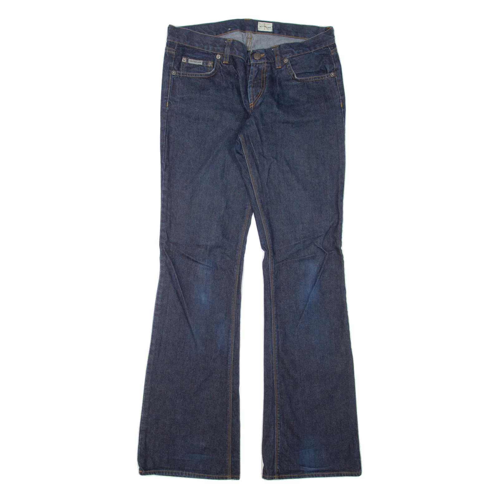 CALVIN KLEIN JEANS Womens Jeans Blue Regular Bootcut W29 L33 Refurbished - N/A refurbished available on Cerqular