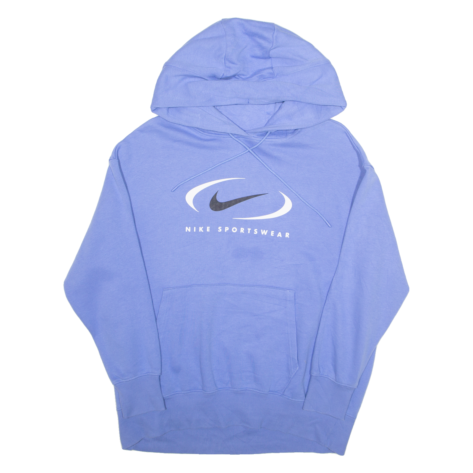 NIKE SPORTSWEAR Oversized Womens Blue Hoodie M Refurbished - N/A refurbished available on Cerqular