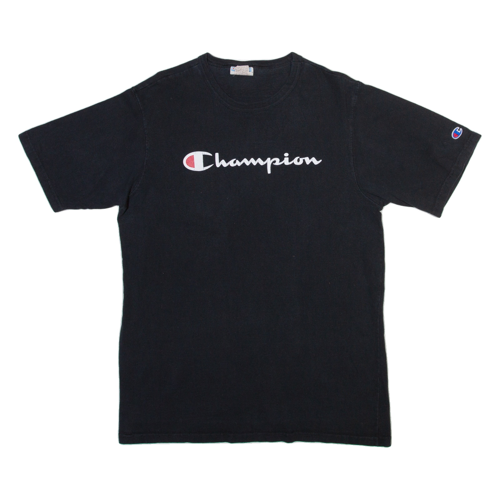 CHAMPION Mens T-Shirt Black L Refurbished - N/A refurbished available on Cerqular