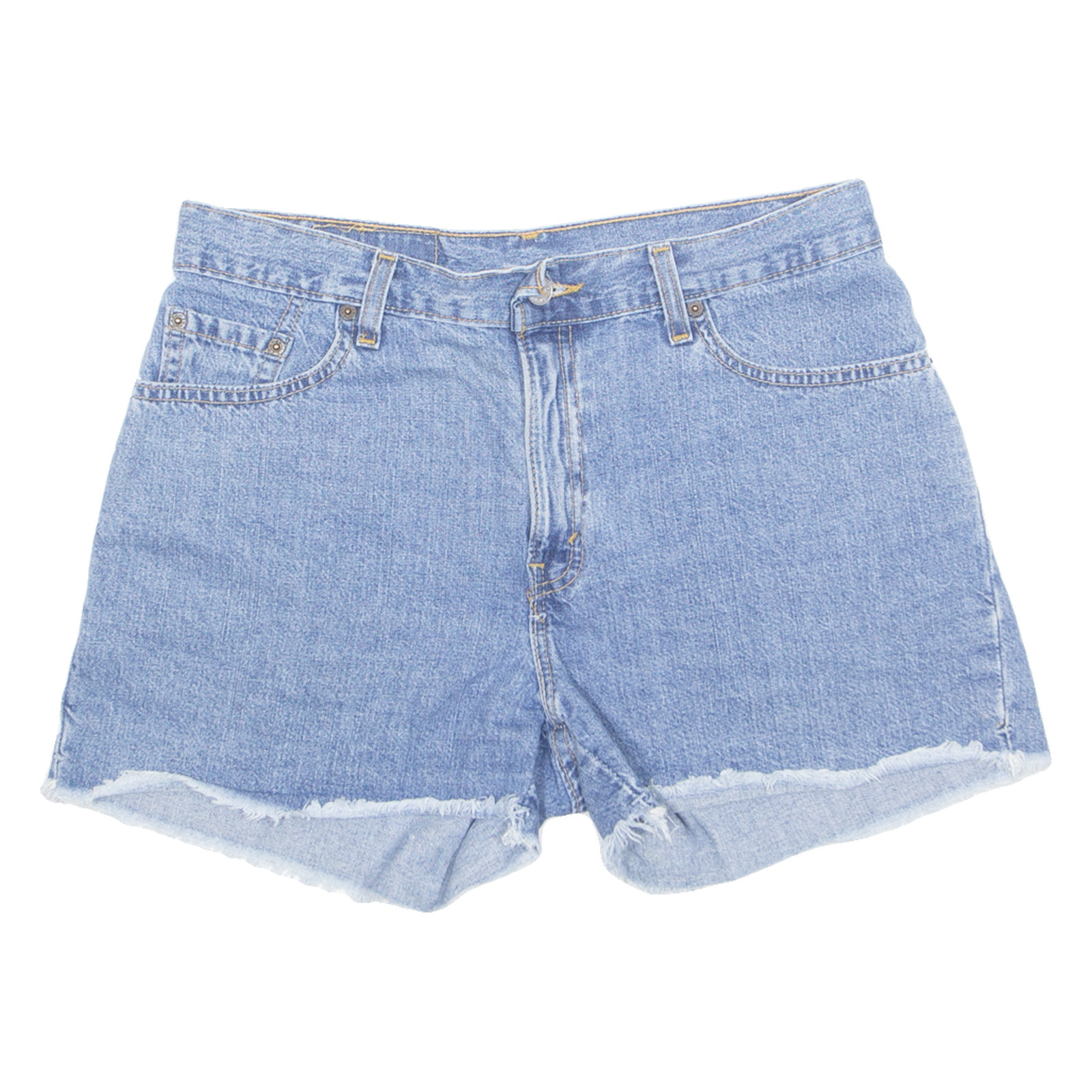 LEVI'S Cut Off 555 Womens Denim Shorts Blue M W32 Refurbished - N/A refurbished available on Cerqular