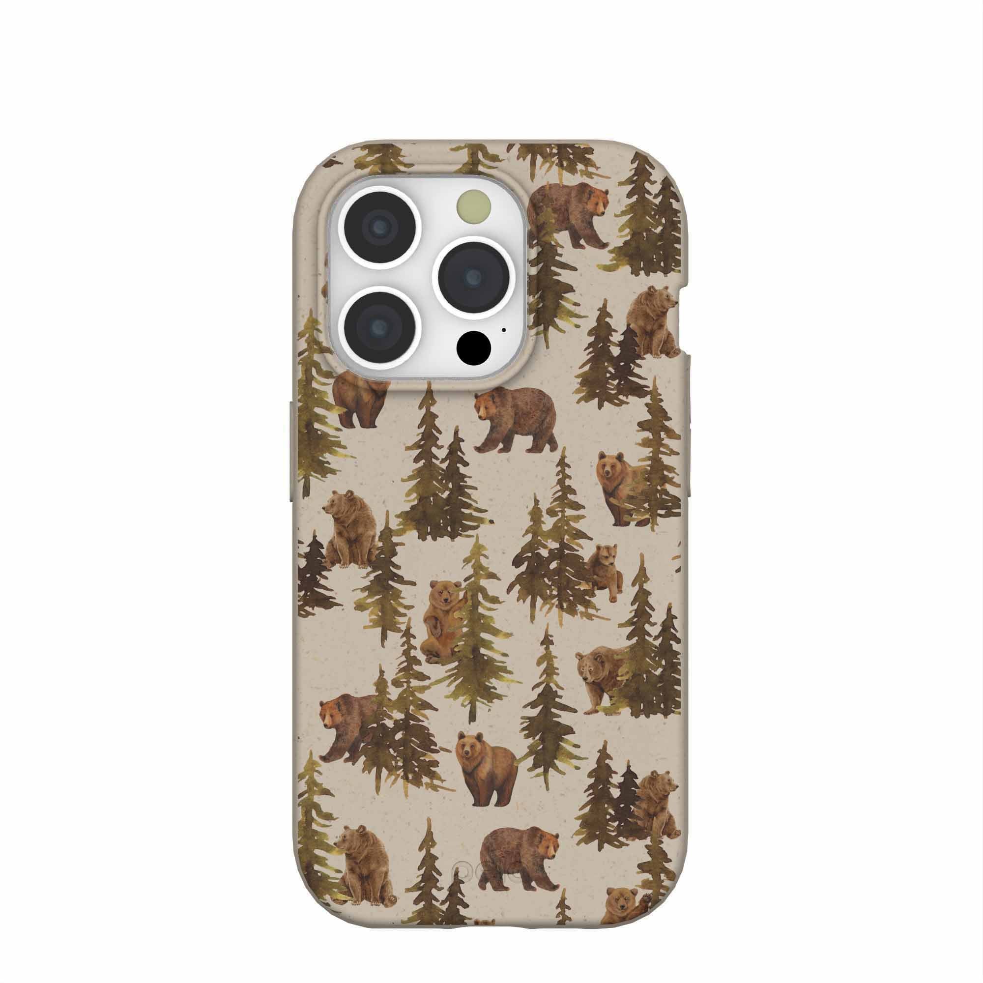 London Fog Into the woods iPhone 15 Pro Case Refurbished - Pela Case refurbished available on Cerqular