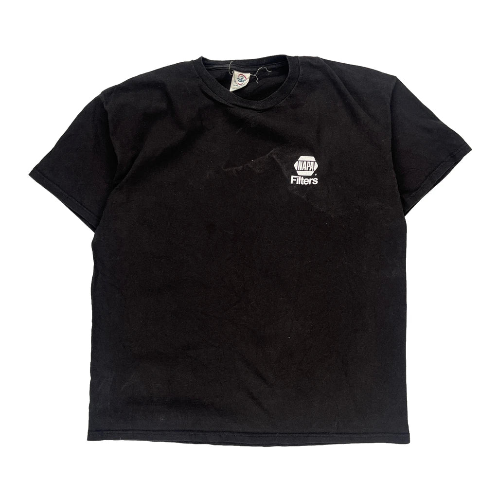 Napa Filters Delta Nascar T-Shirt - XL Black Cotton Refurbished - Thrifted (note: this is a term often used to describe second- refurbished available on Cerqular