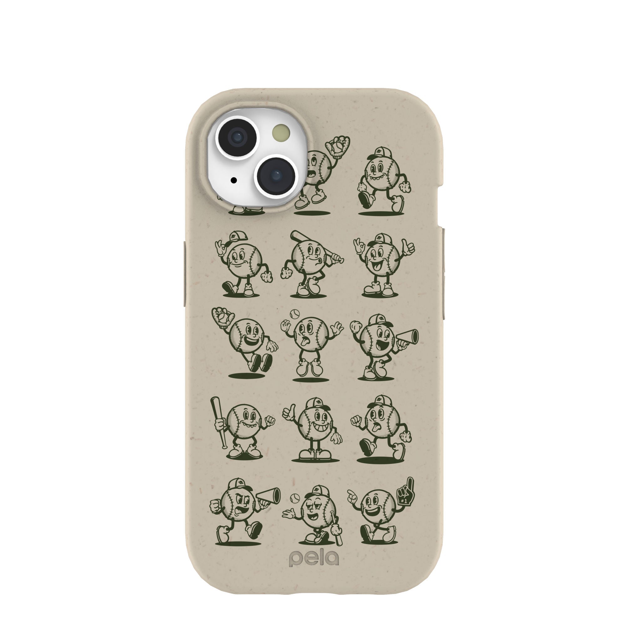 London Fog Lets Play Ball iPhone 15 Case Refurbished - Pela Case refurbished available on Cerqular