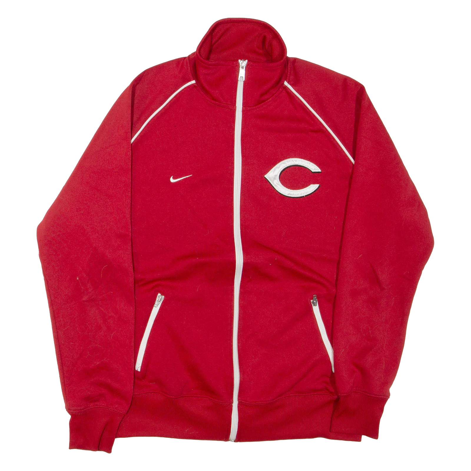 NIKE Mens Track Jacket Red XL Refurbished - N/A refurbished available on Cerqular