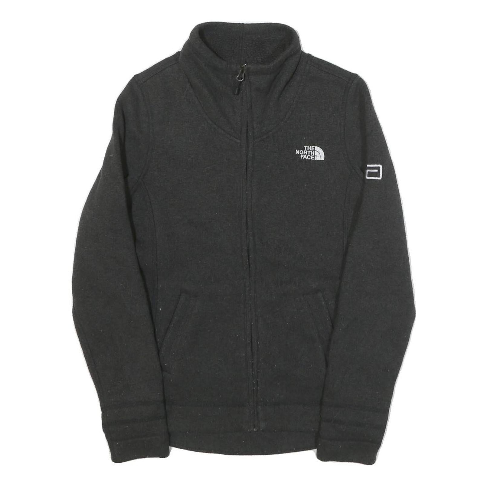 THE NORTH FACE Womens Black Jacket S Polyester Blend Plain Zip Outdoor Refurbished - N/A refurbished available on Cerqular